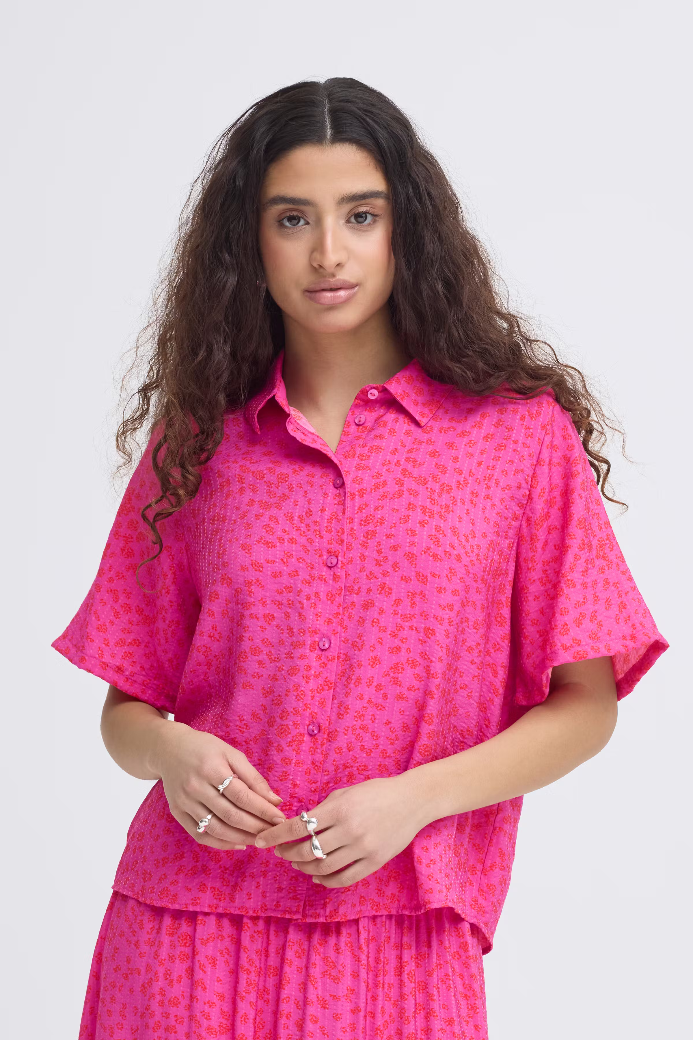 IHJEEVA Skjorte LOOKBOOK FRONT 20125930-900007285