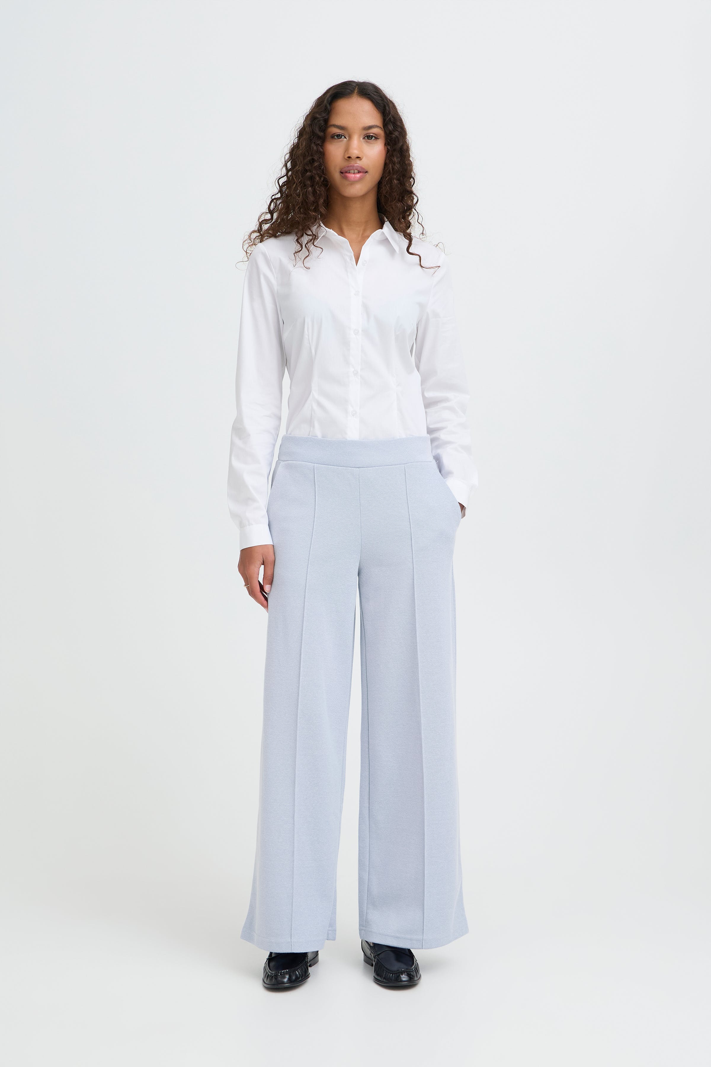 IHKATE PIQUE  Trousers LOOKBOOK FRONT 20118162-153932