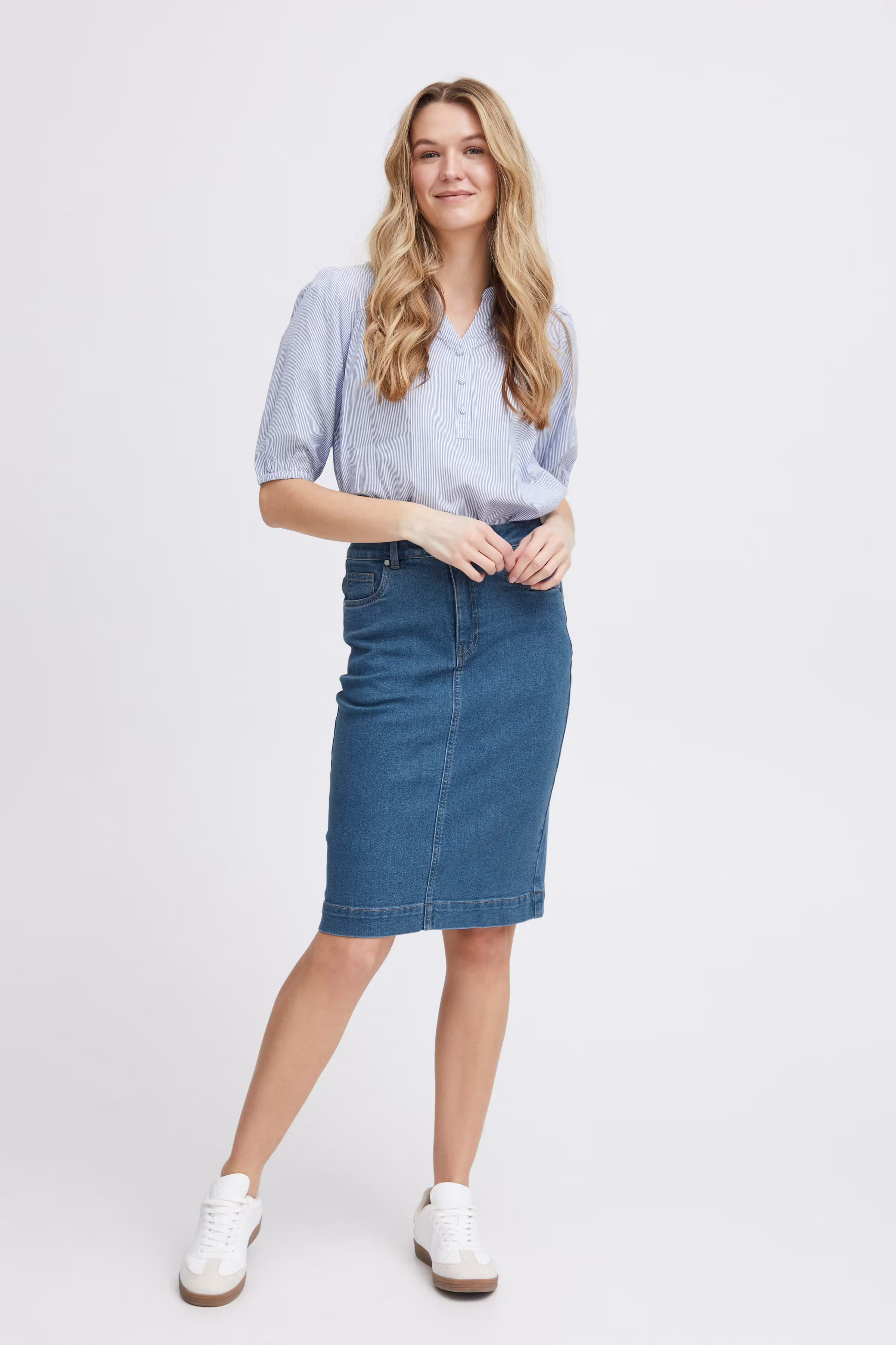 FXDENIMA Skjørt LOOKBOOK FRONT 20615243-200988