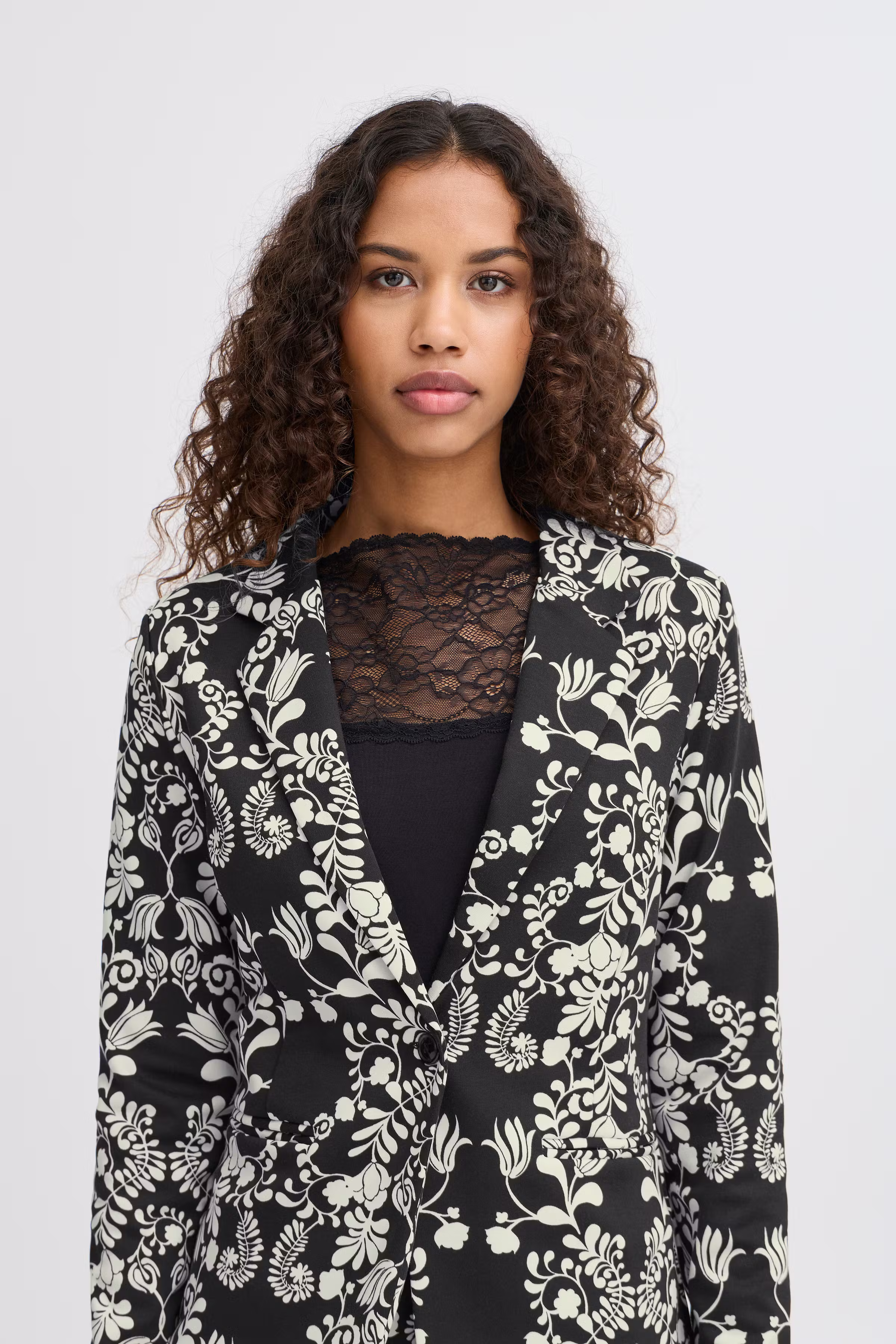 IHKATE PRINT Blazer LOOKBOOK DETAIL 20122488-203978