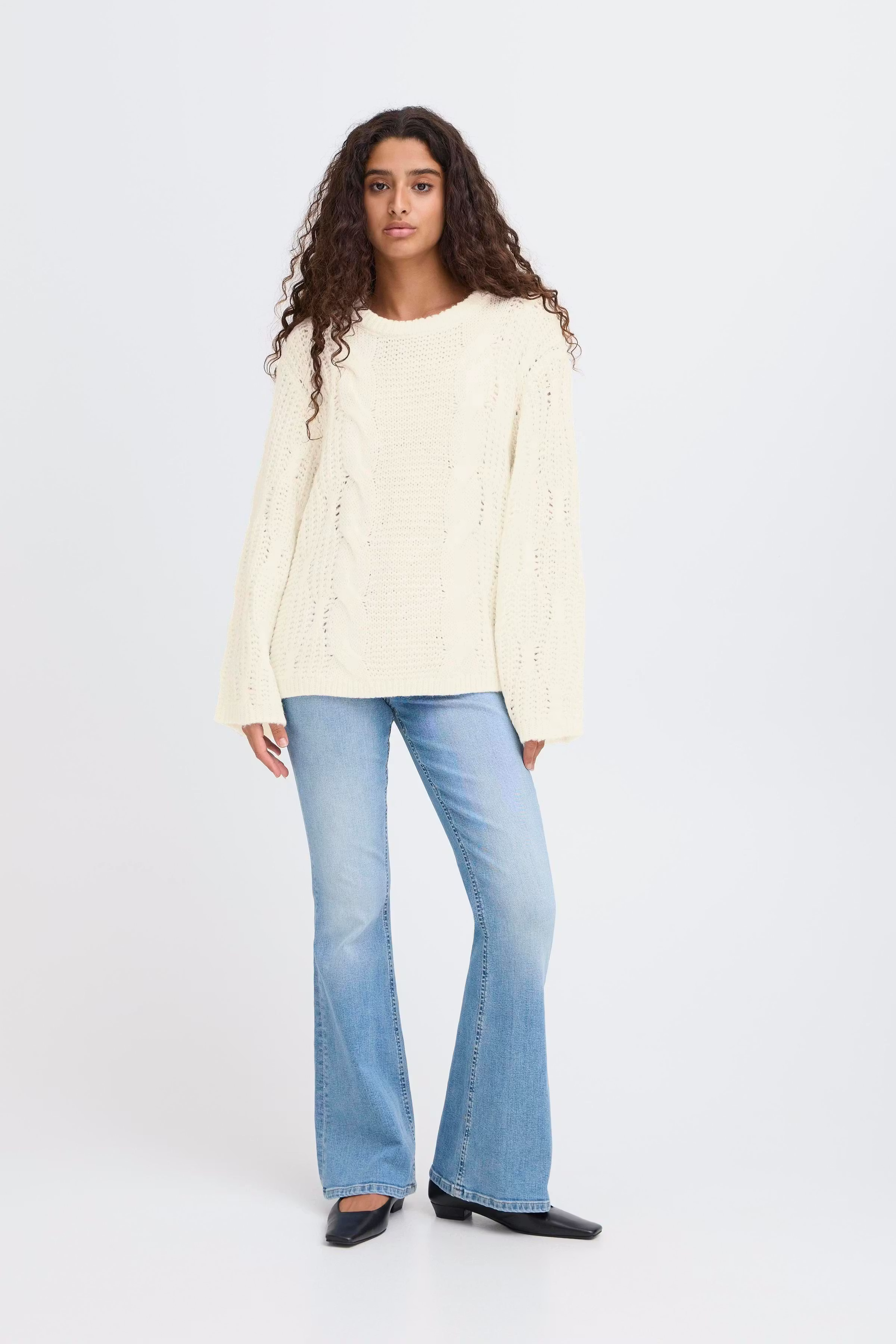 IHANELA Pullover LOOKBOOK FRONT 20124612-124301