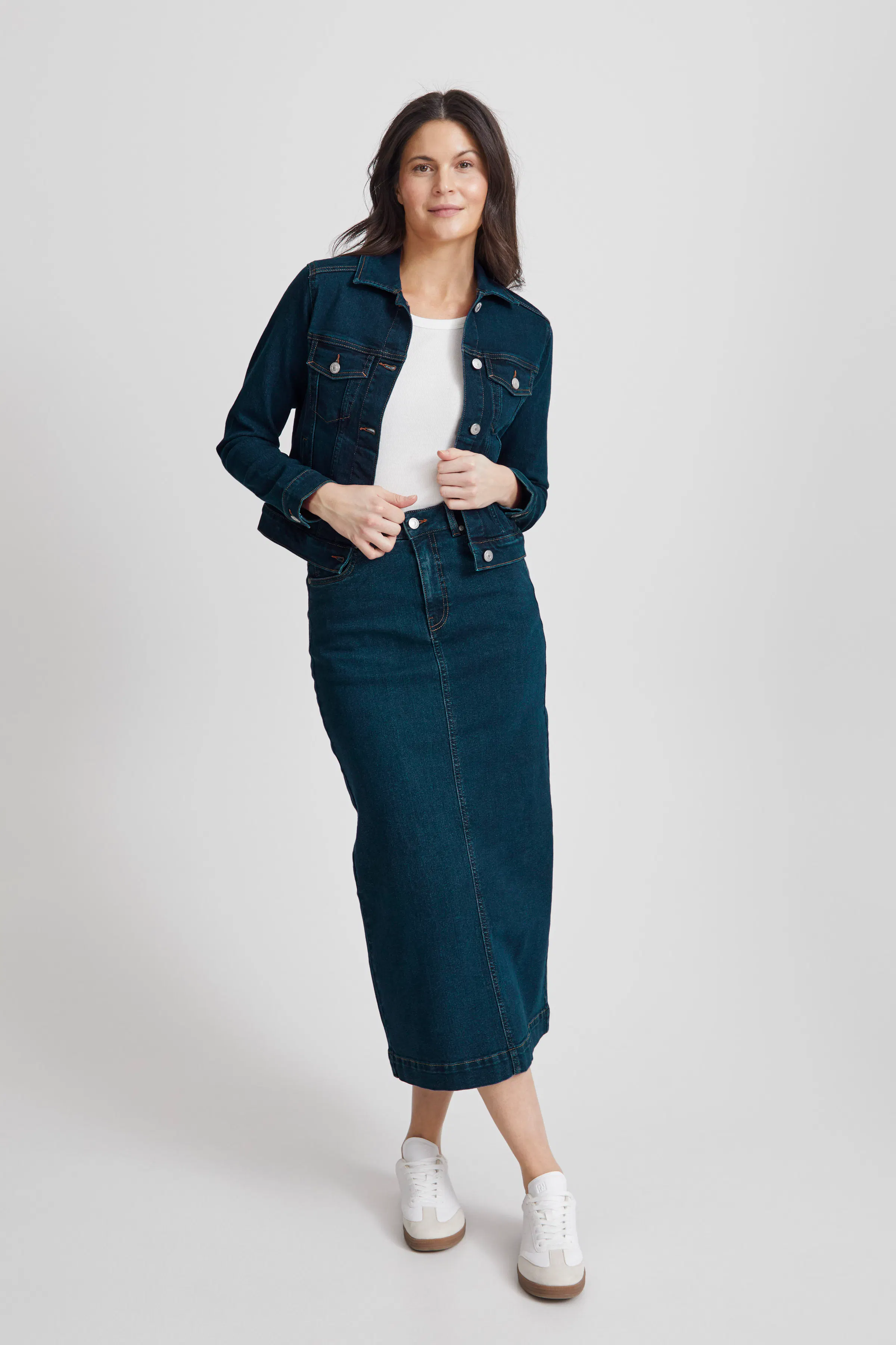 FXDENIMA Casual jakke LOOKBOOK FRONT 20615240-200996