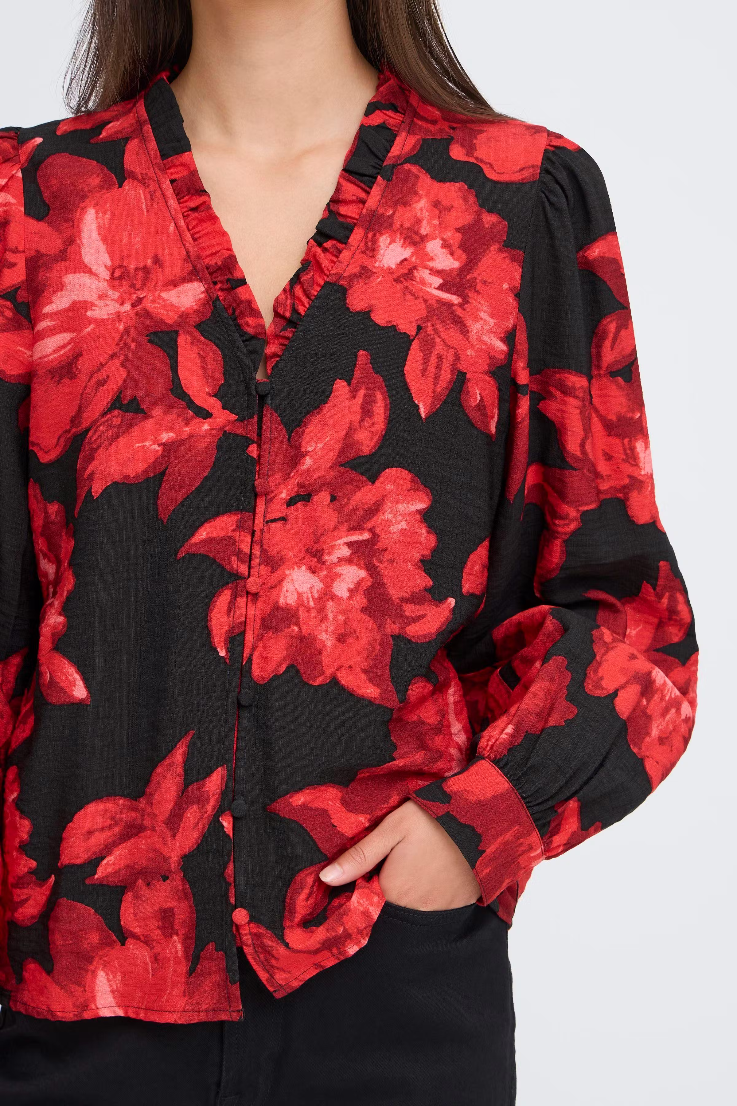 IHLYSINE Skjorte LOOKBOOK DETAIL 20124908-900002882