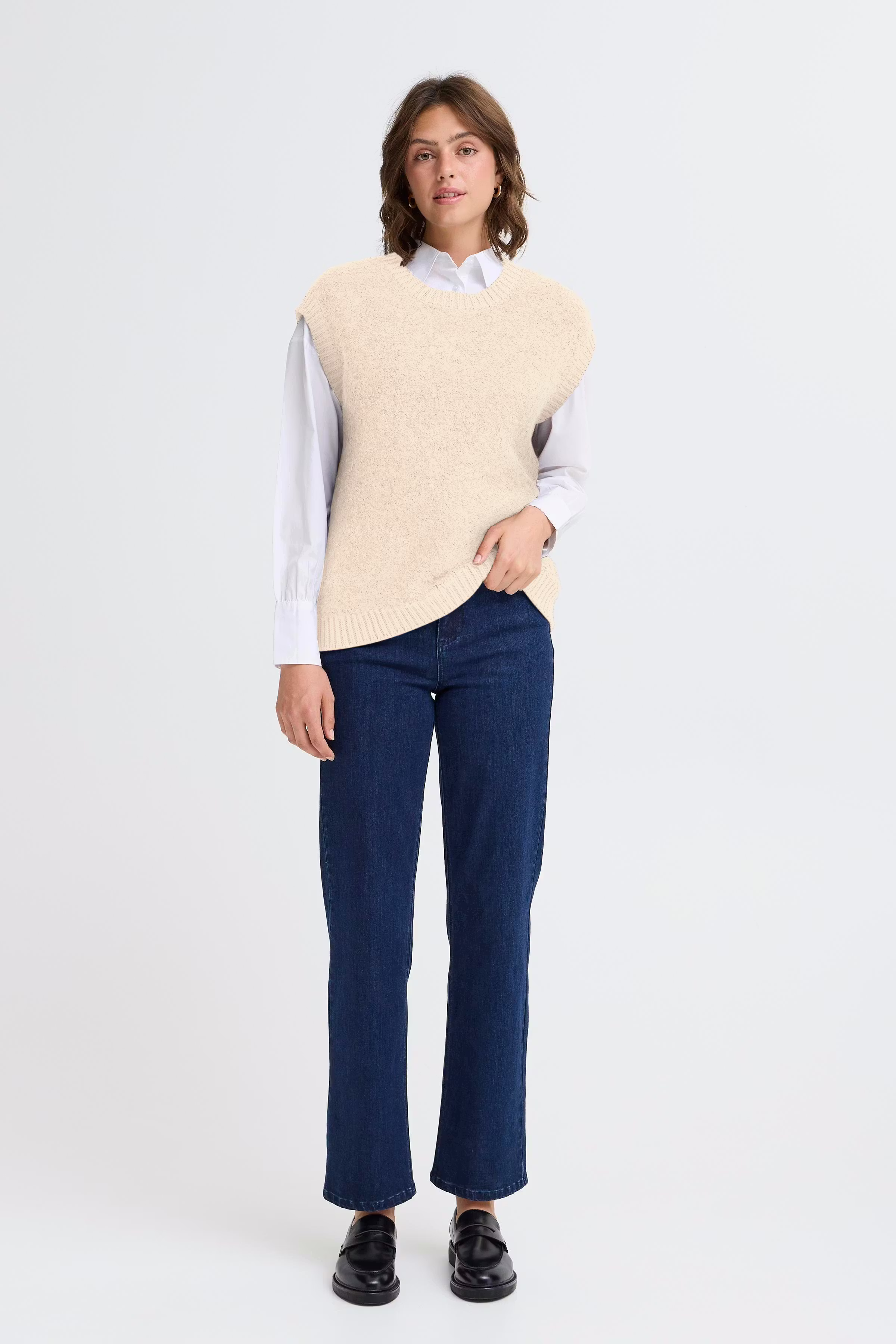 FRVANNA Cardigan LOOKBOOK FRONT 20616416-1400021