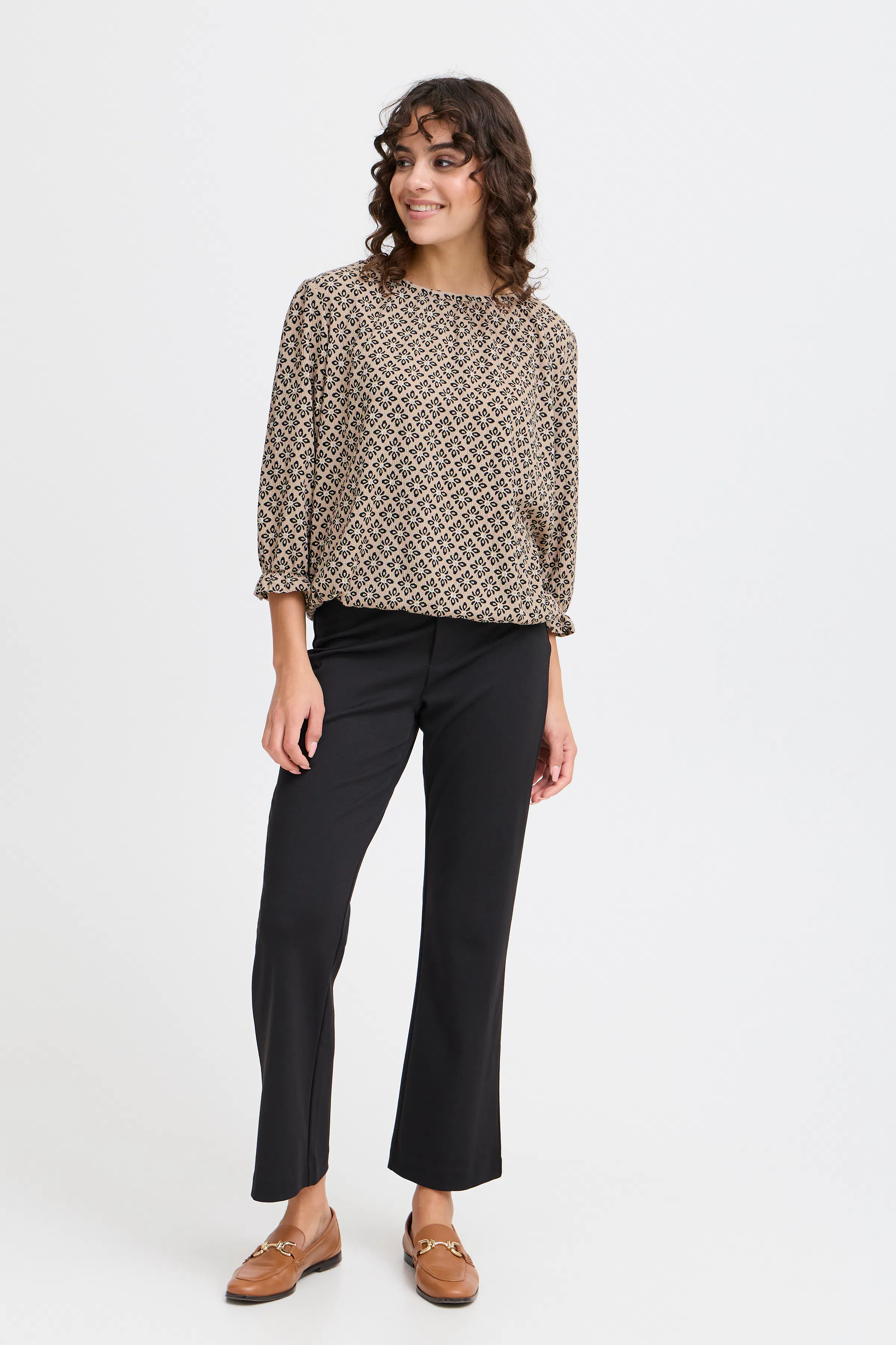 FRENORA TEE 1 Langermet T-shirt LOOKBOOK FRONT 20615575-201450