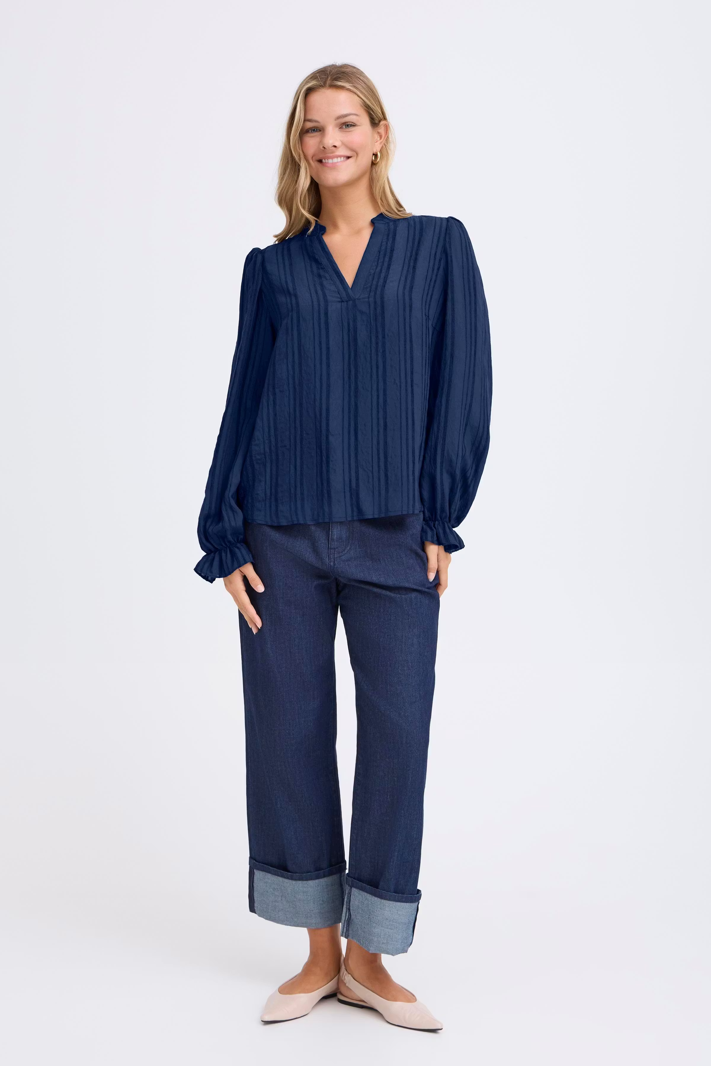 FRVALMA Bluse LOOKBOOK FRONT 20617430-193923