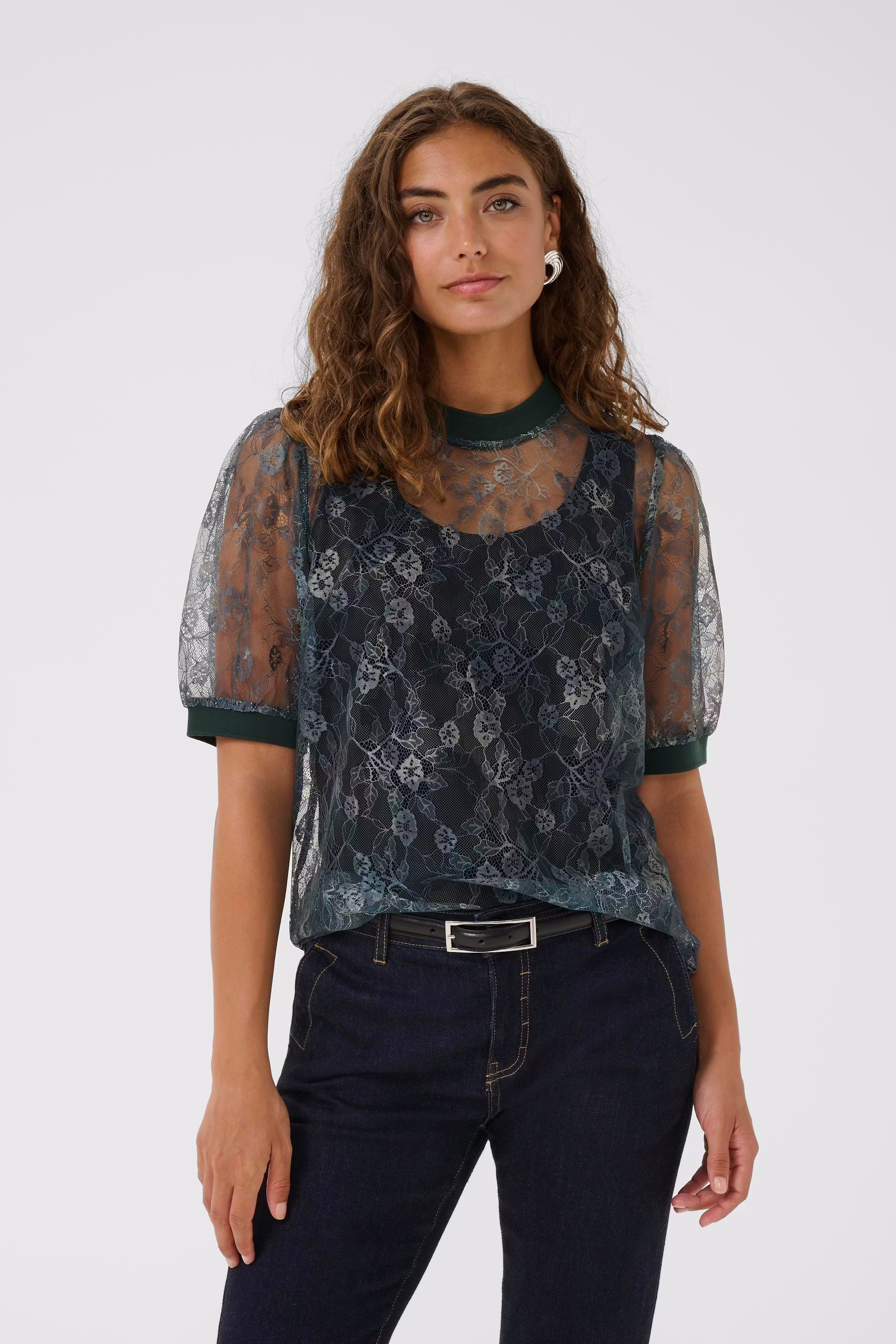 CUlissi Bluse LOOKBOOK FRONT 50113195-109478