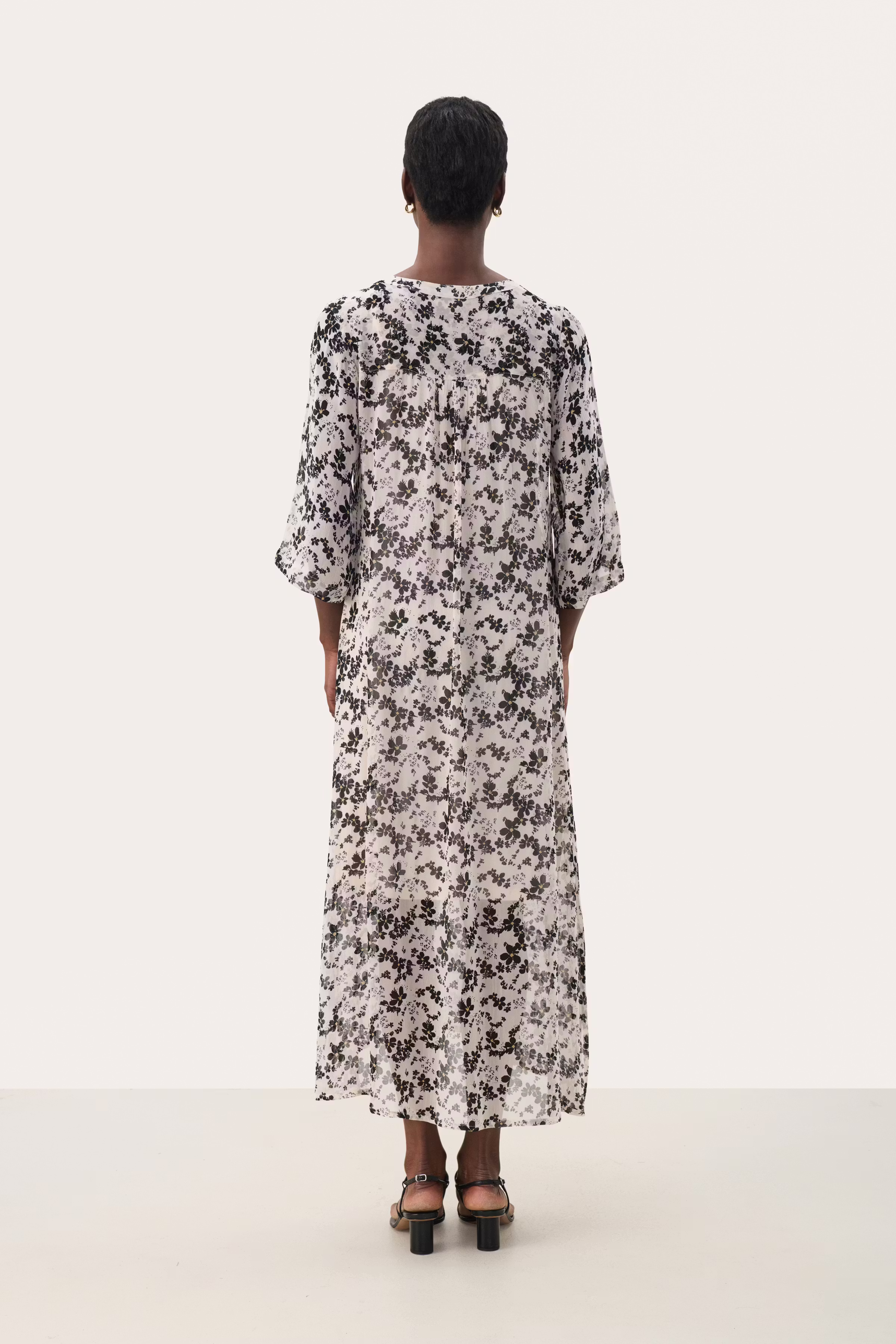 BeritPW Long dress LOOKBOOK BACK 30307831-303787