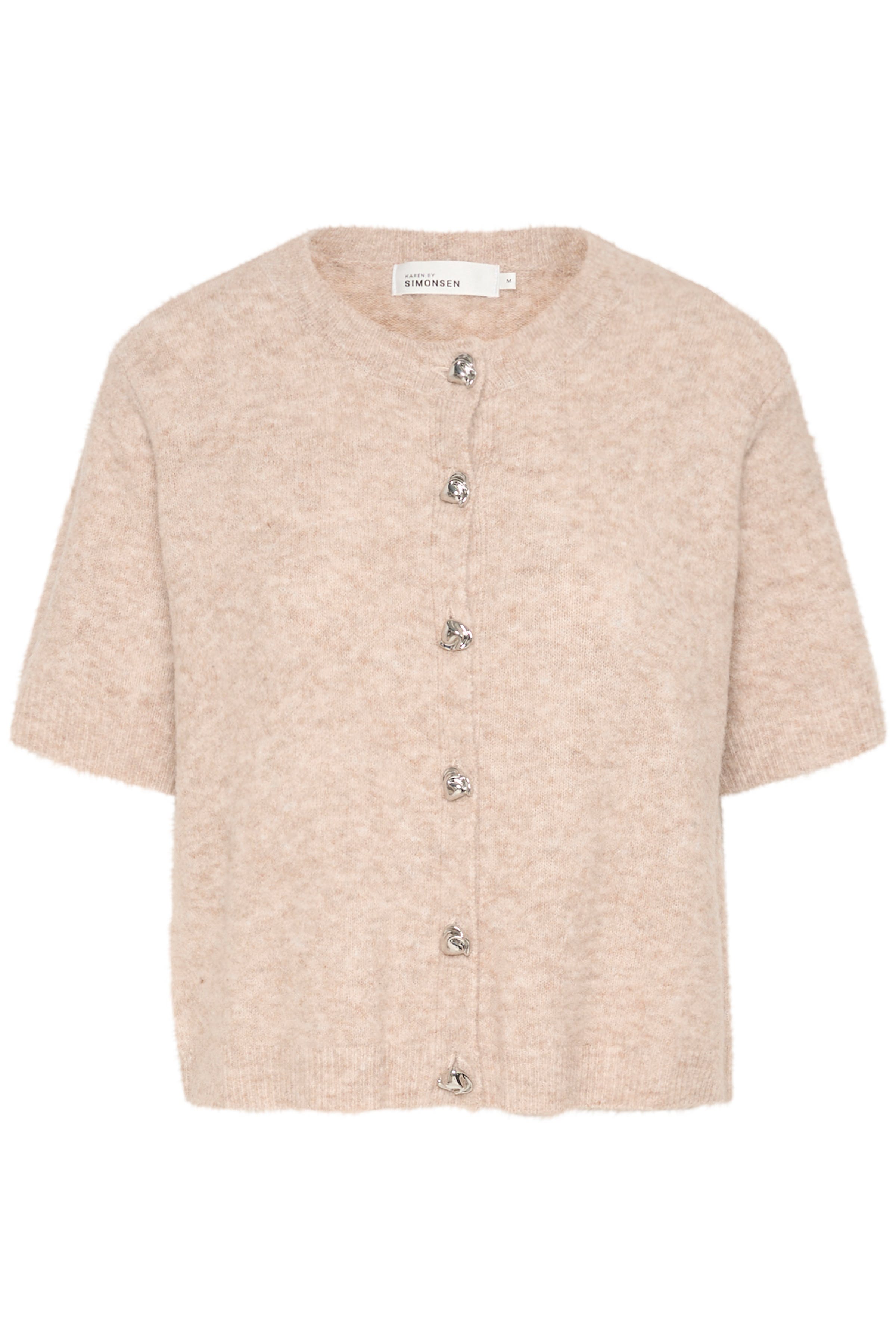 KBNoabelle Short-sleeved knitted cardigan PACK FRONT 10105394-160906