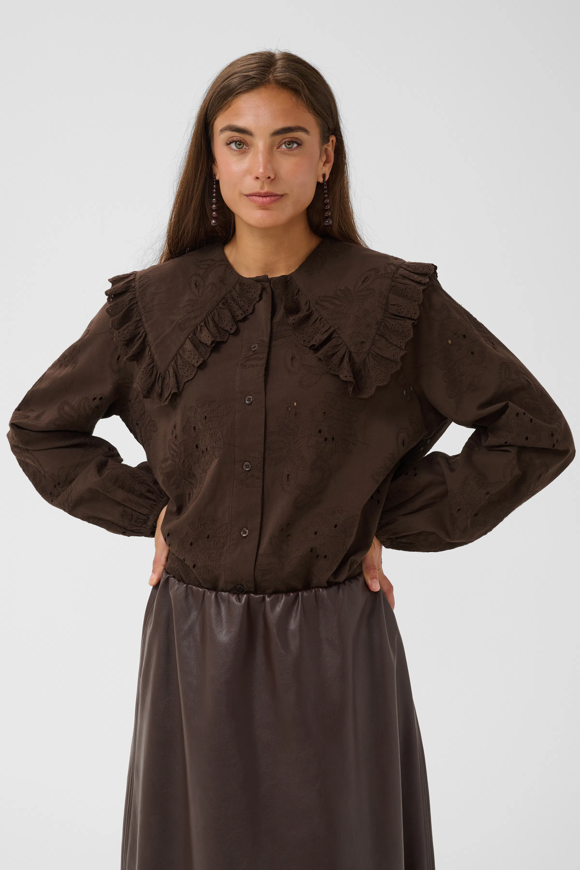 CUclaramille Overhemd LOOKBOOK FRONT 50113647-190915