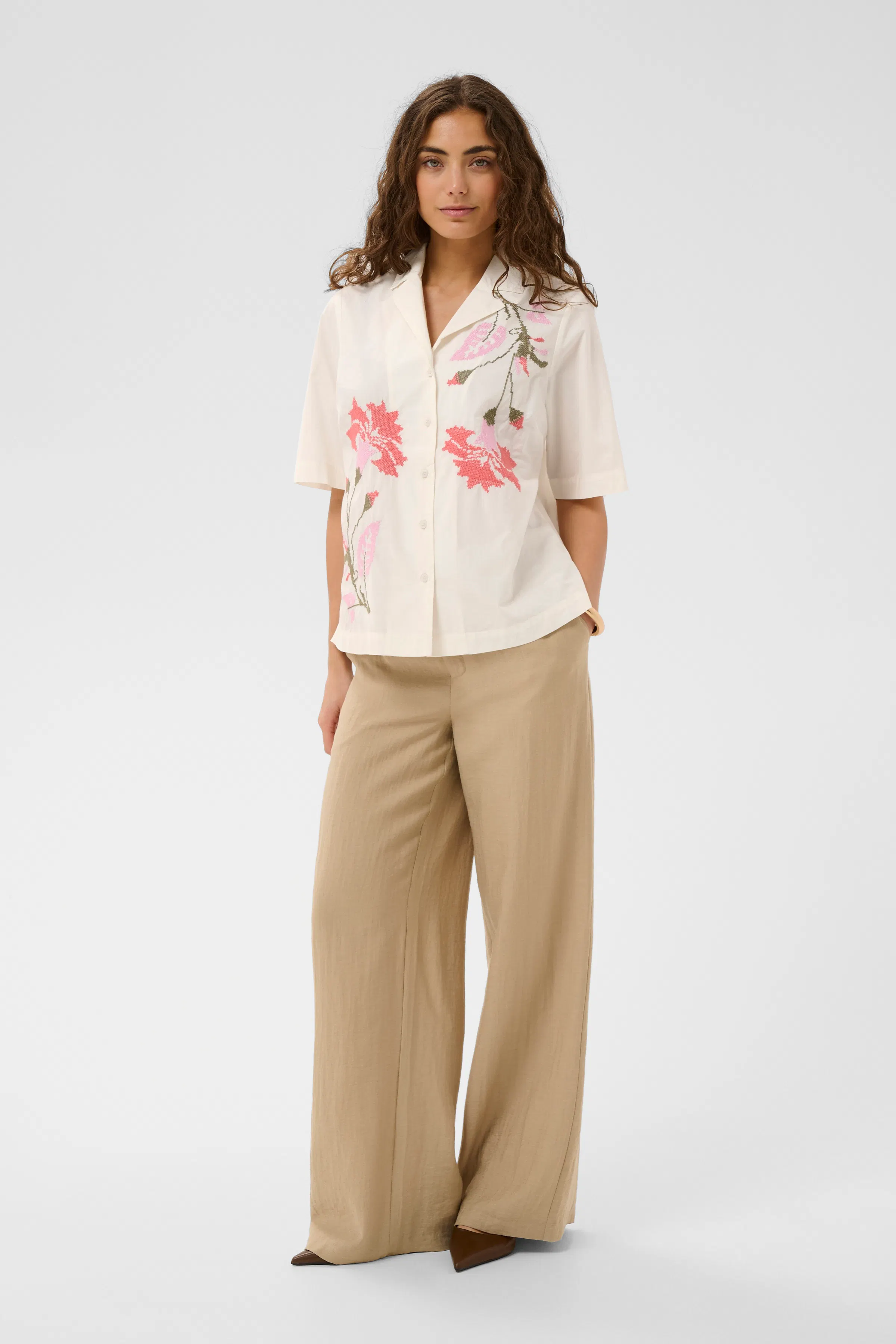CUalvild Skjorta LOOKBOOK FRONT 50113279-500013