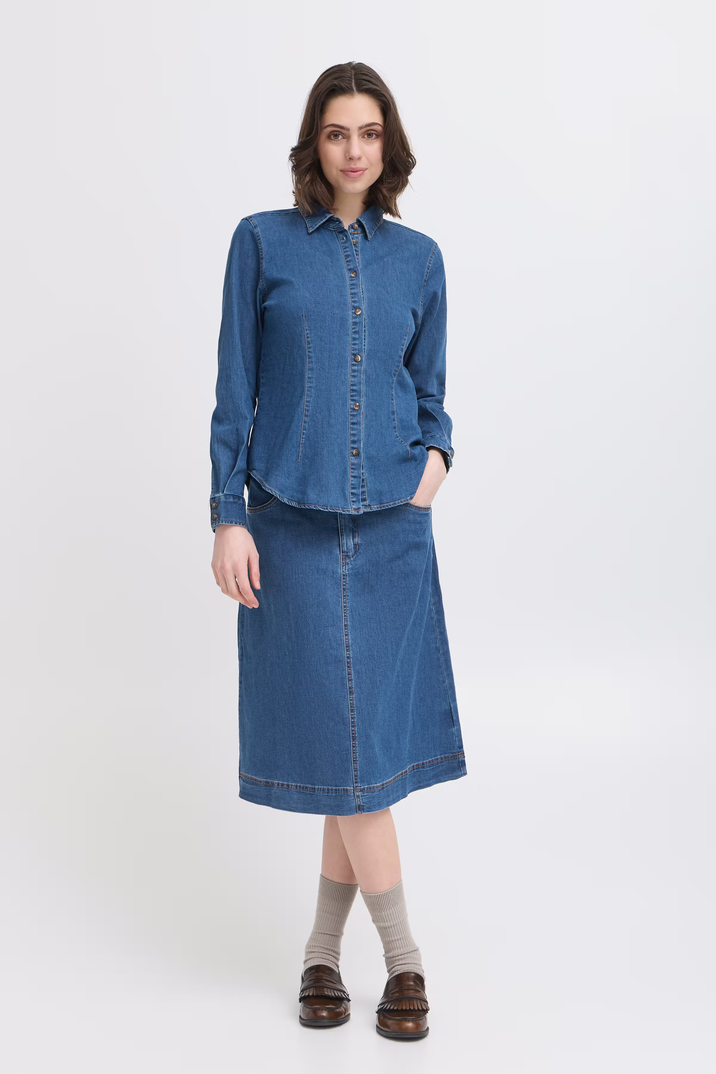 FRCHICAGO Skjorta LOOKBOOK FRONT 20614957-200988