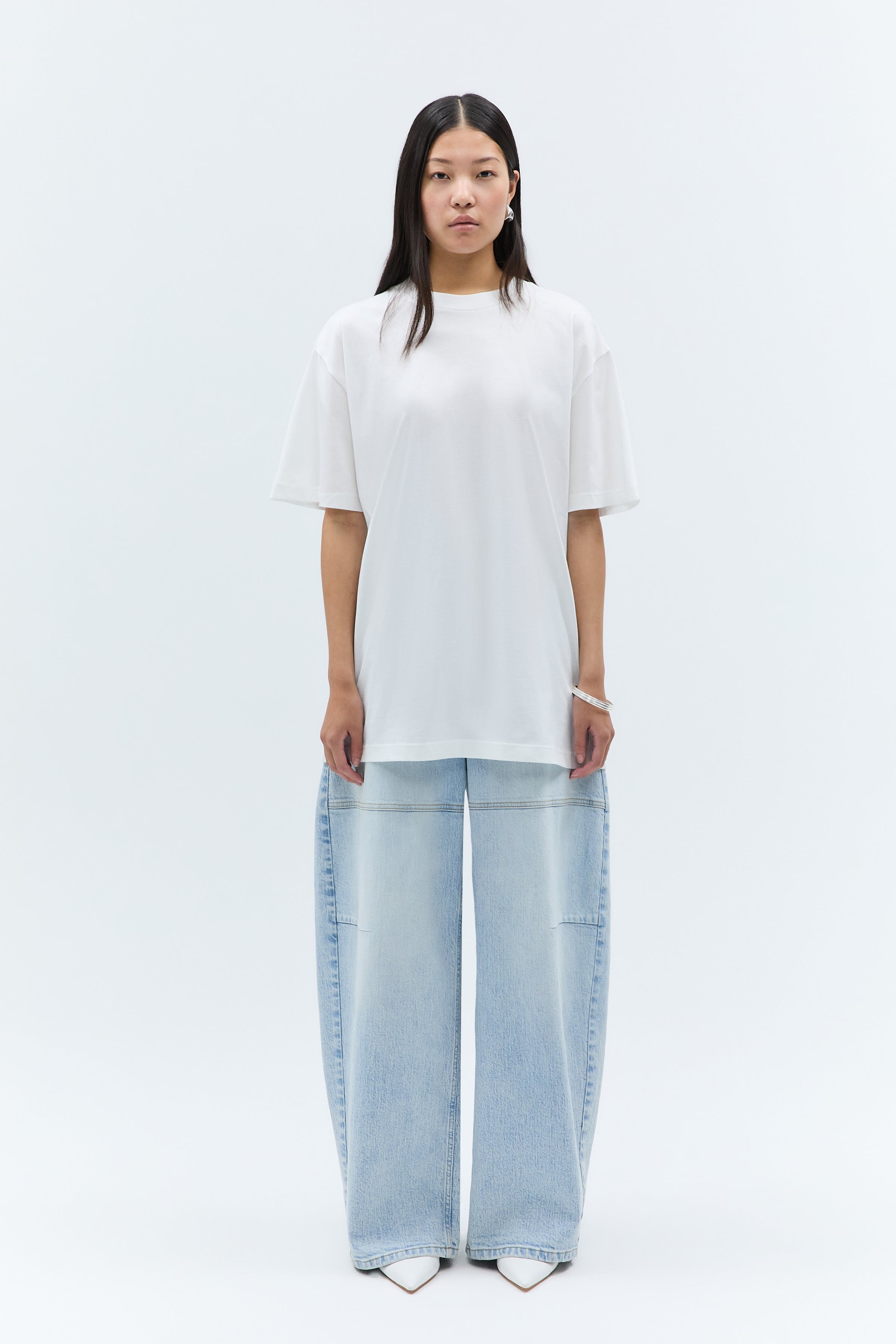 IOKYLA T-shirt LOOKBOOK FRONT 30600547-WH001