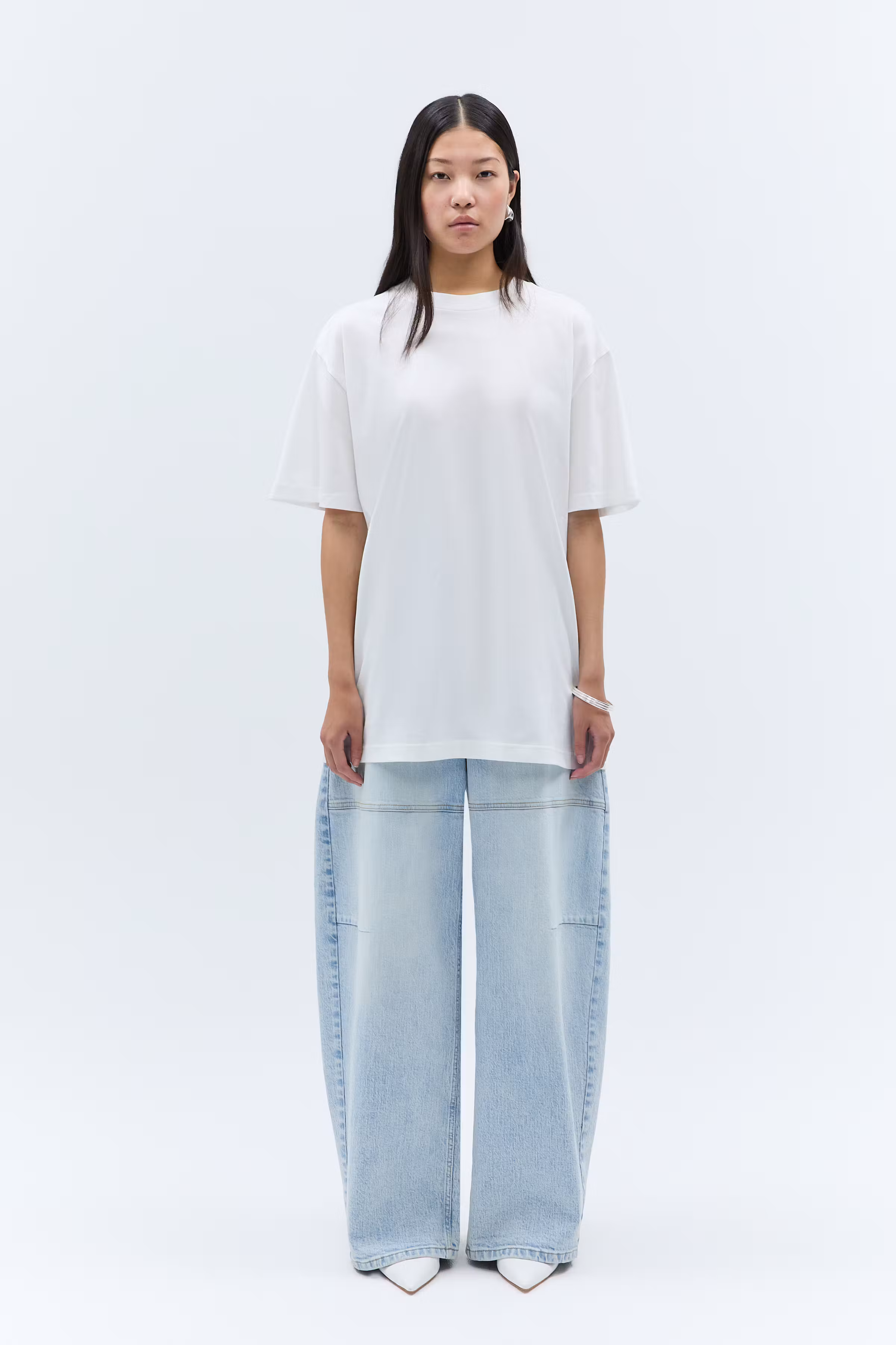 IOKYLA T-shirt LOOKBOOK FRONT 30600547-WH001