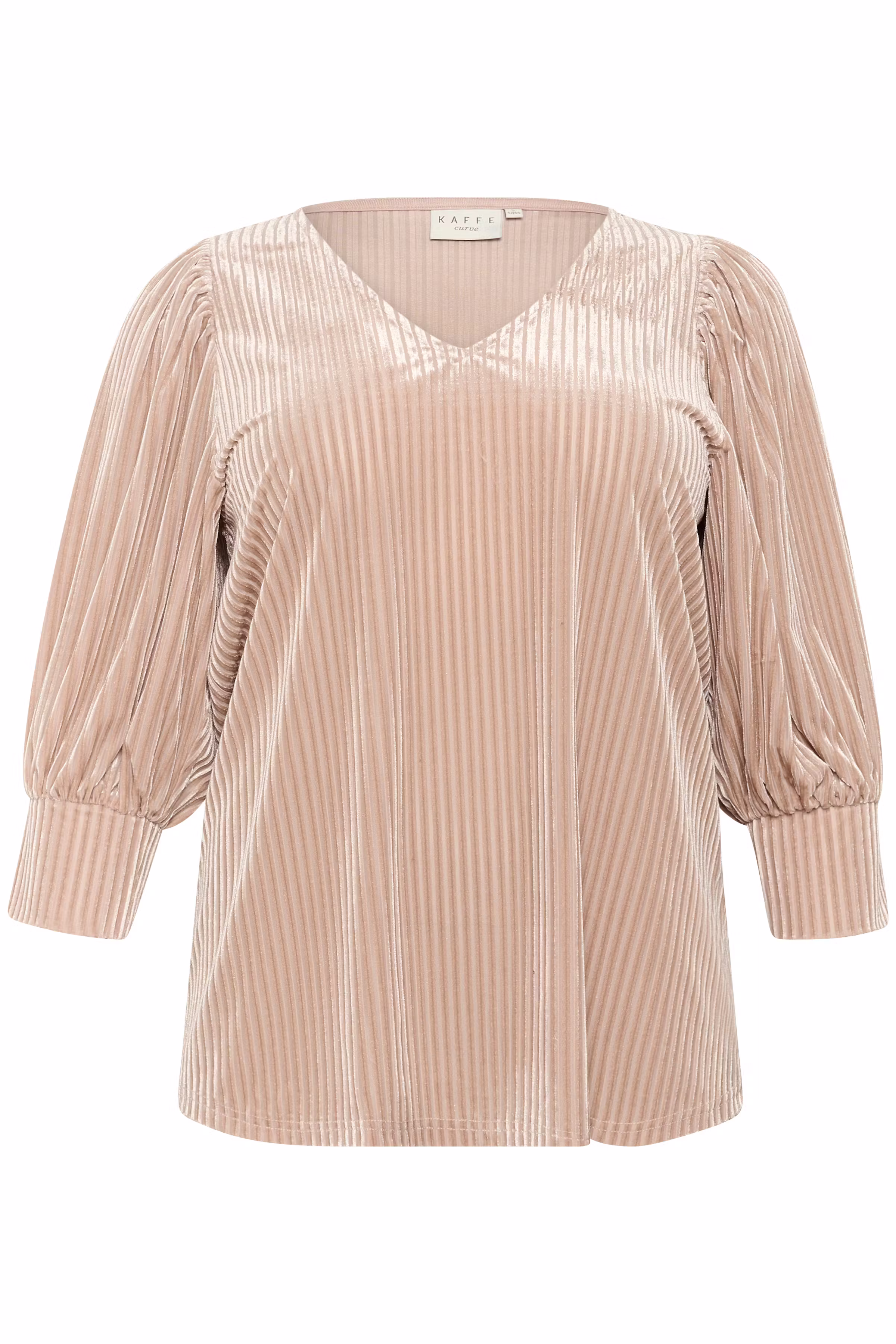 KCcacanna Velour Blouse PACK FRONT 10581210-107153