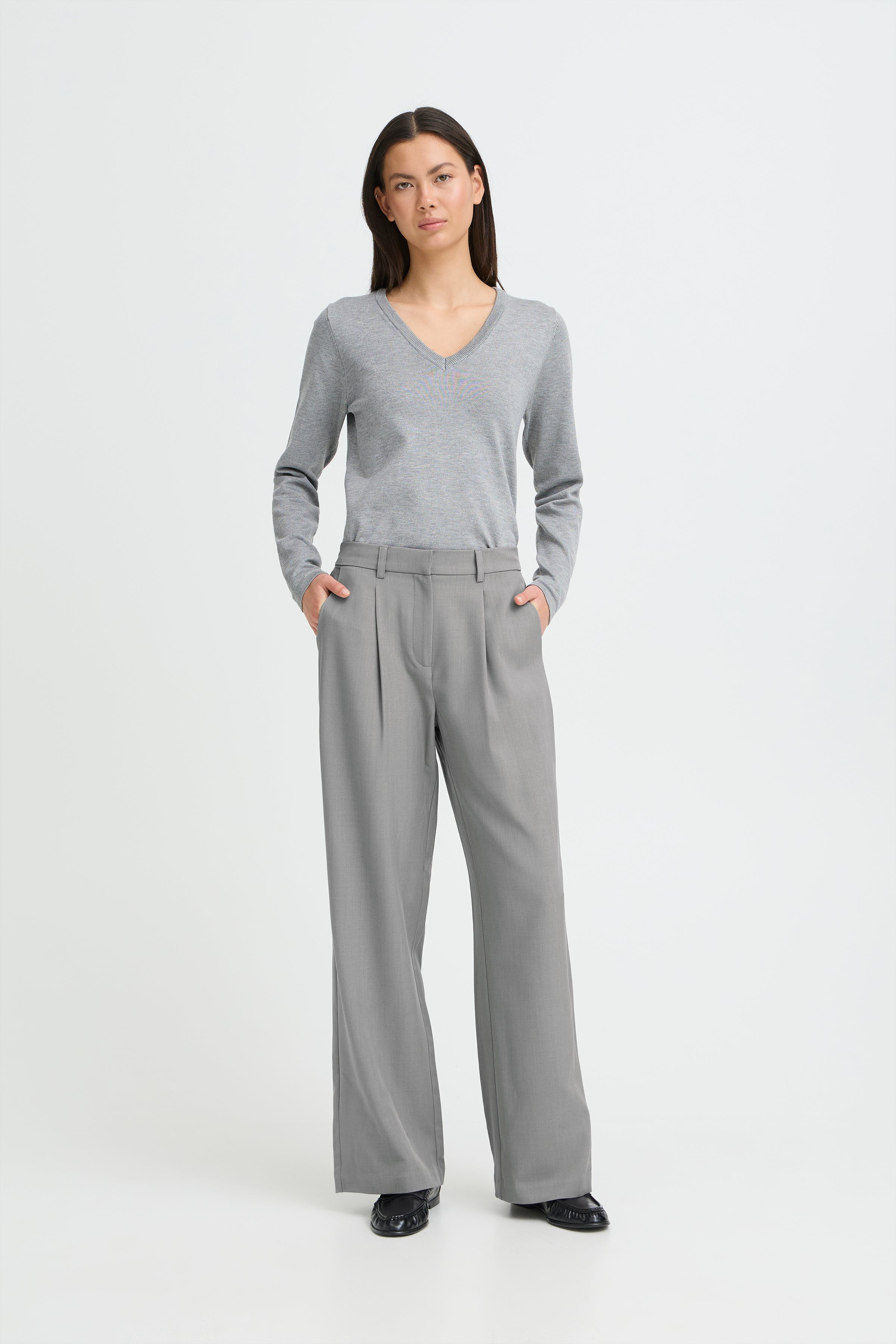 IHFAVA Wide Trousers LOOKBOOK FRONT 20125679-200318
