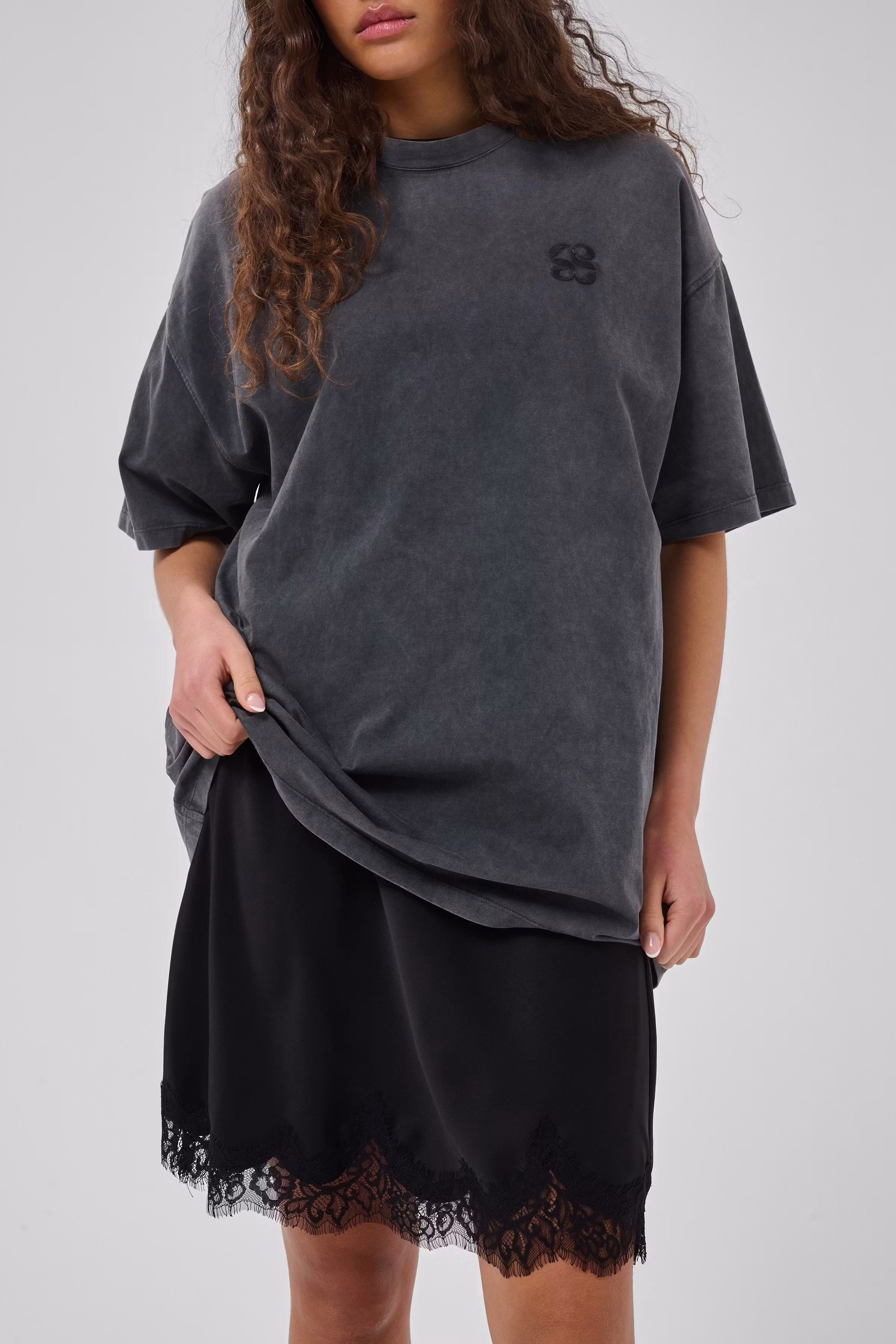 MWBrenda Nederdel med blondekant LOOKBOOK DETAIL 10705716-100031