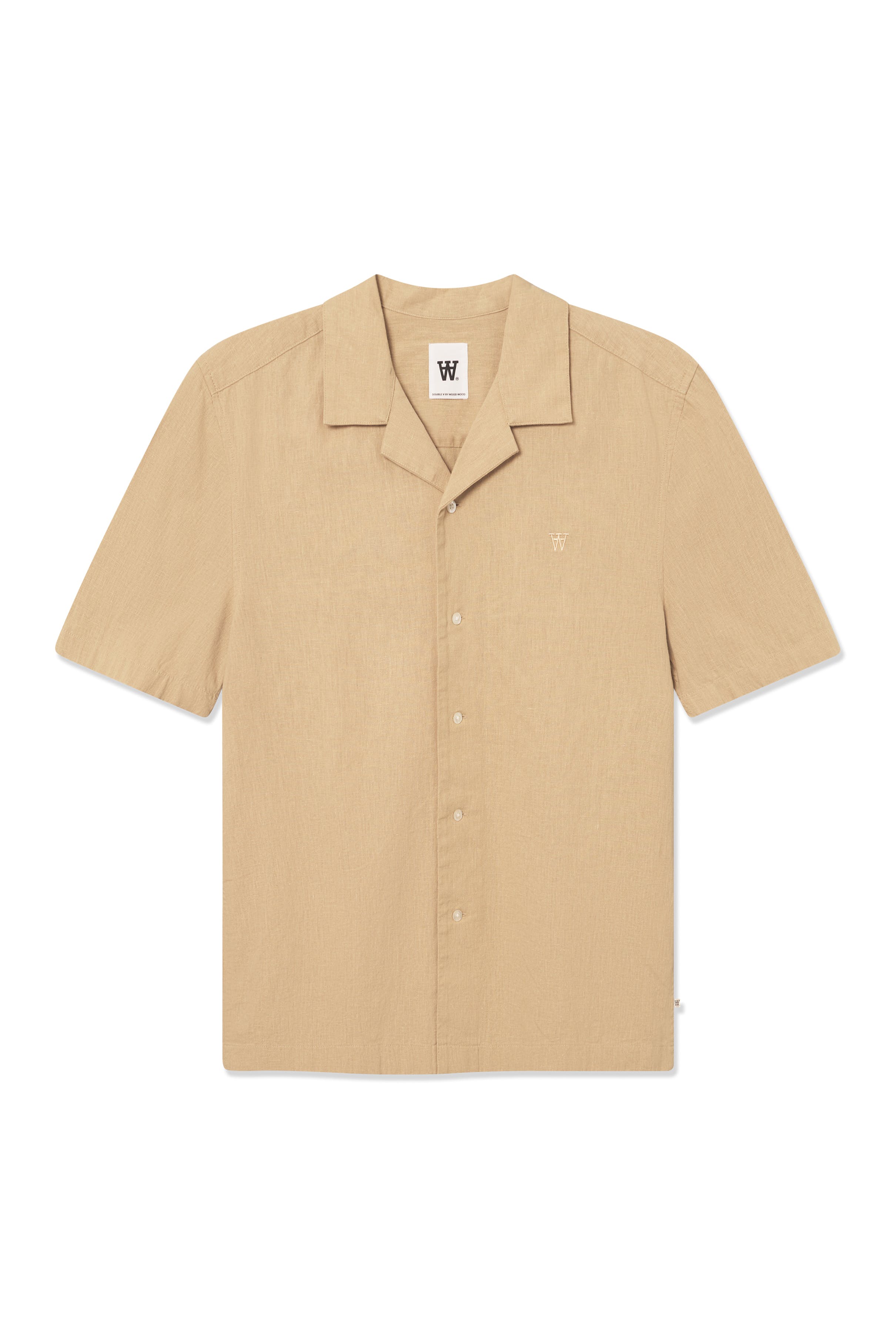 WWaaron Linen Shirt PACK FRONT 30251403-161120