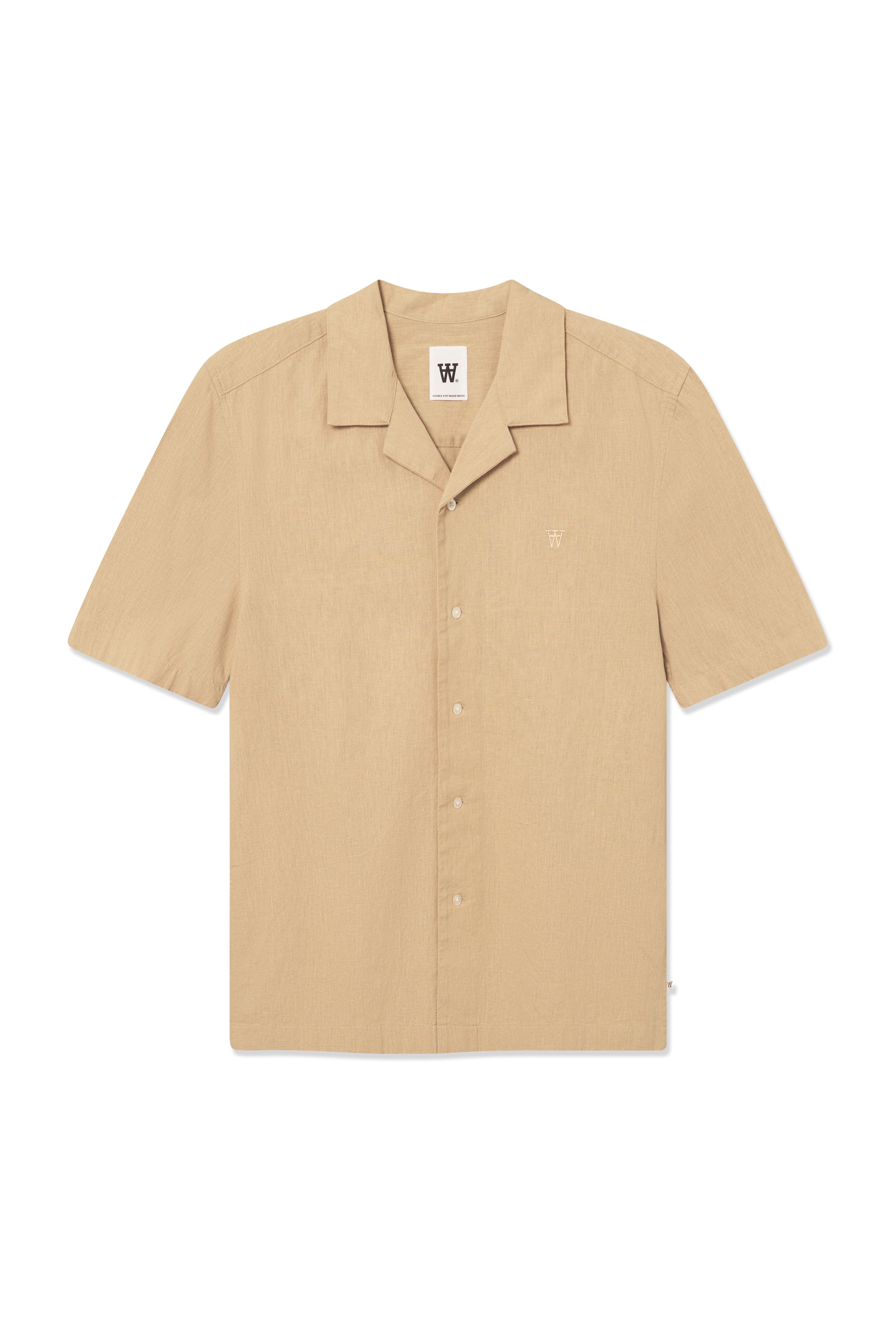 WWaaron Linen Shirt PACK FRONT 30251403-161120