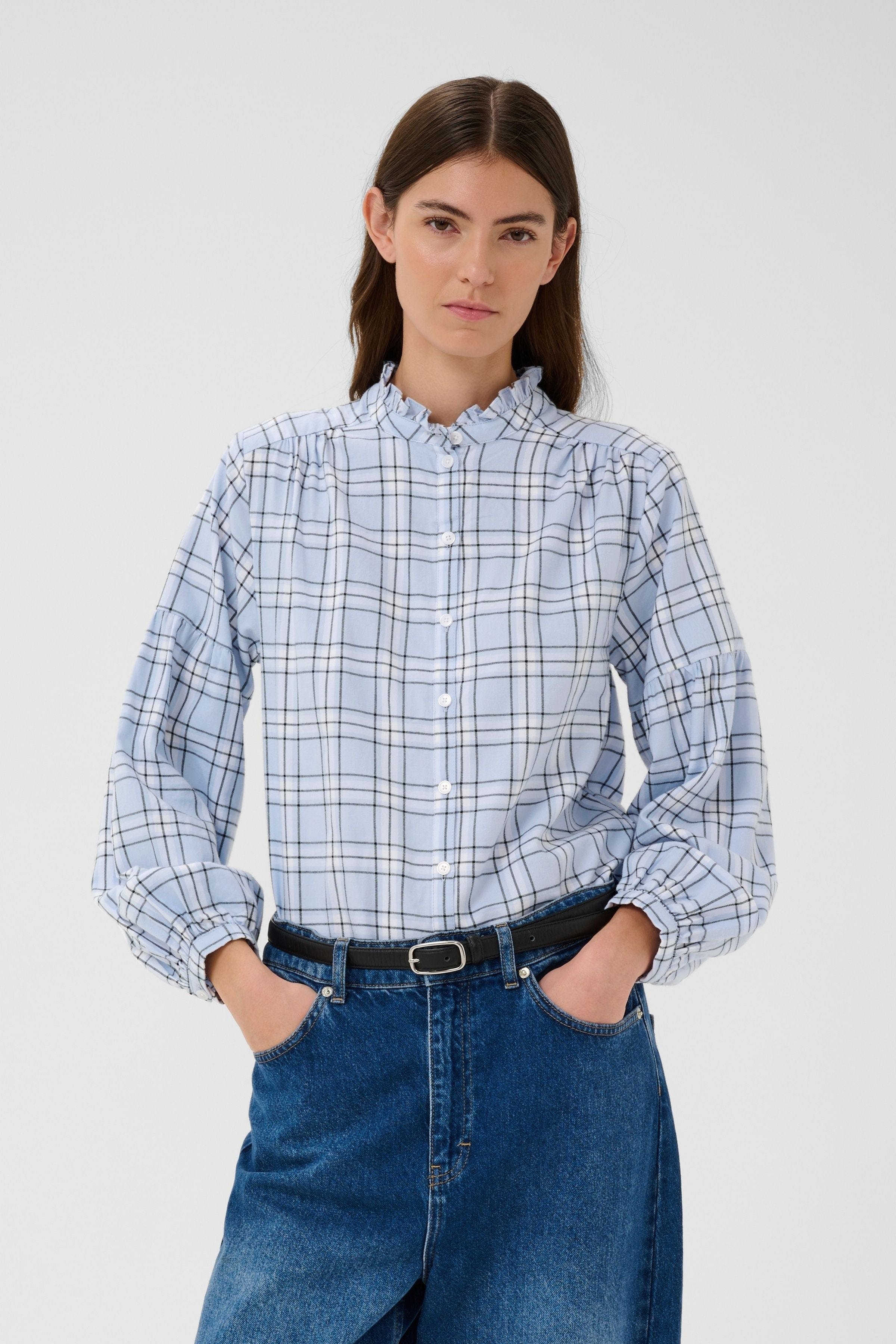 SamillaPW Shirt LOOKBOOK FRONT 30311150-305638