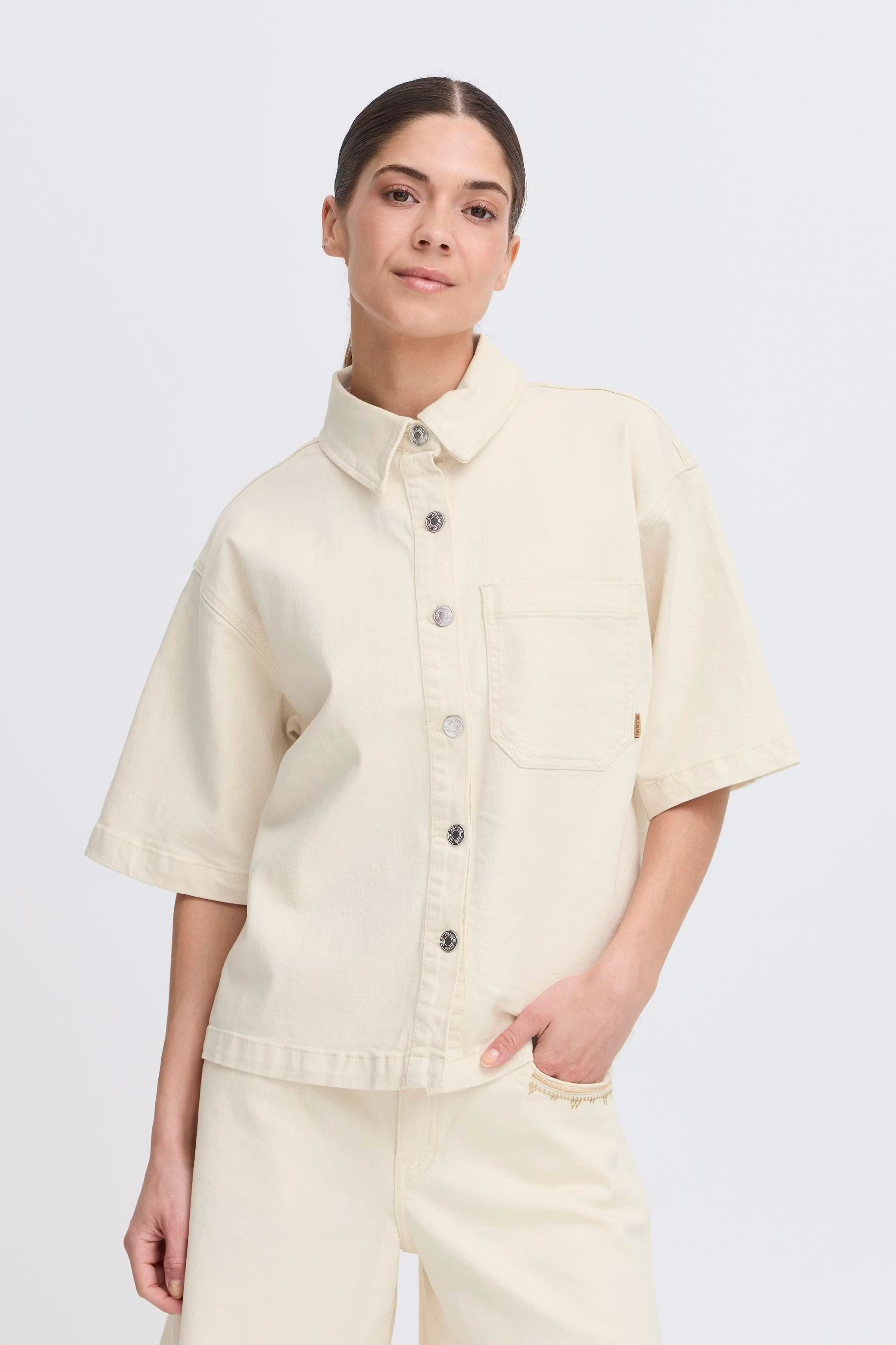 PZANNIE Skjorte LOOKBOOK FRONT 50208935-204451
