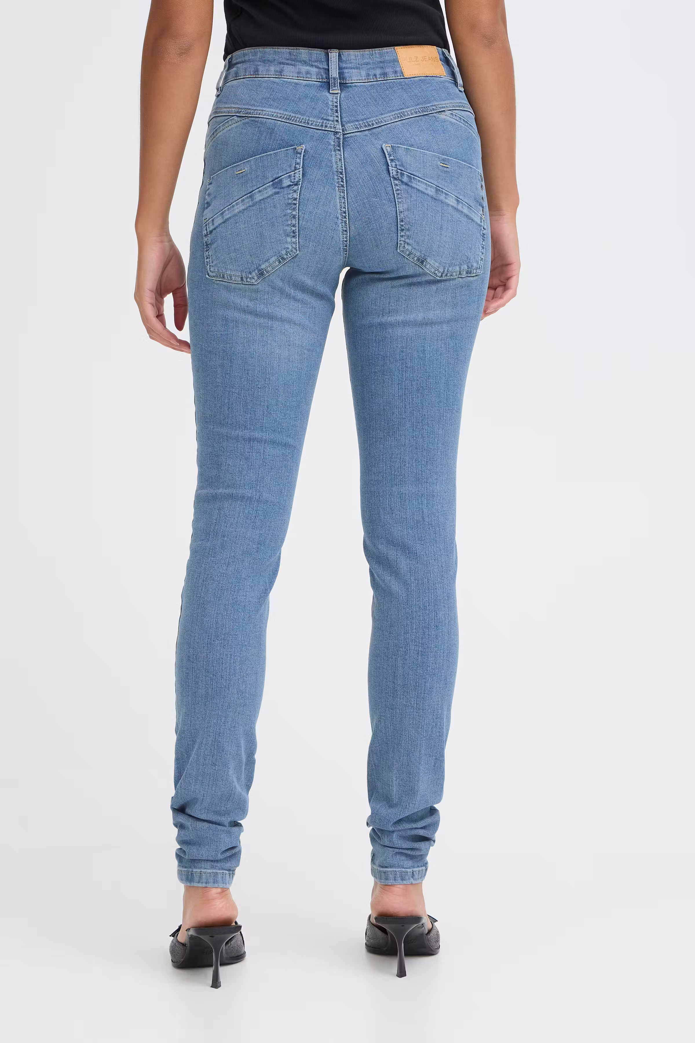 PZCARMEN HW Jeans Skinny Leg LOOKBOOK BACK 50204829-200008