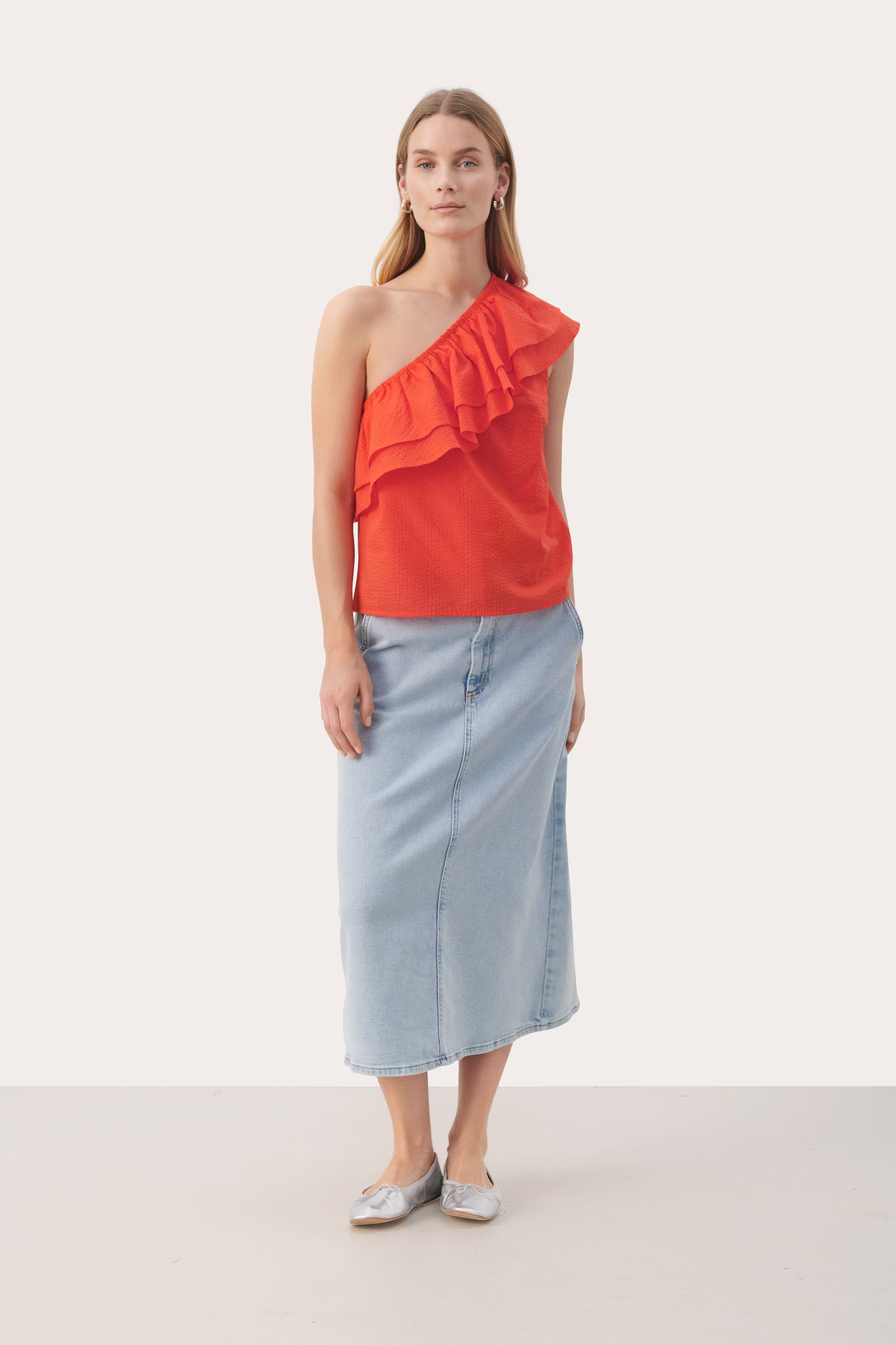 GinniePW Topp med én skulder LOOKBOOK FRONT 30308623-171562