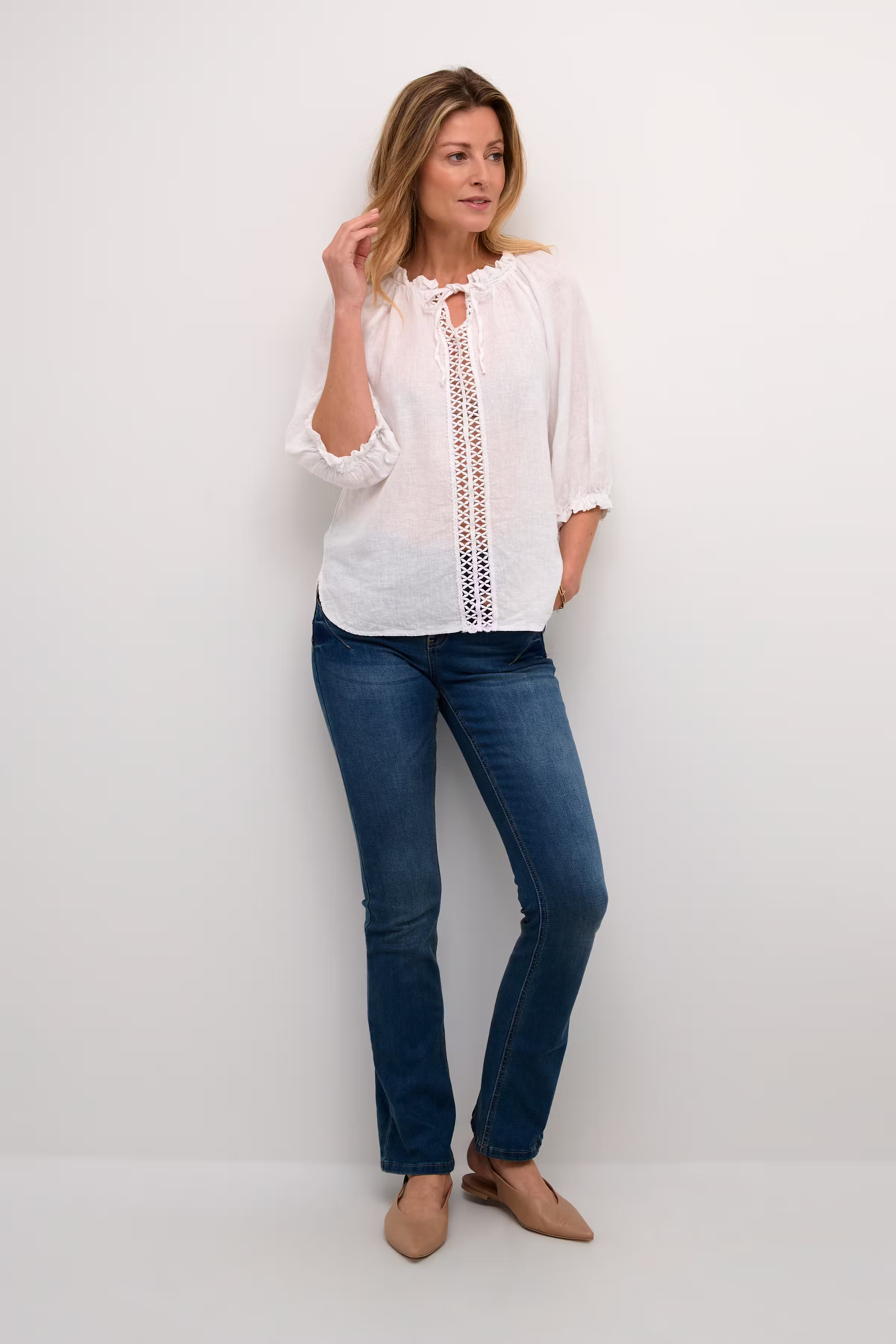 CRKiyo  Linen blouse LOOKBOOK FRONT 10613122-110602