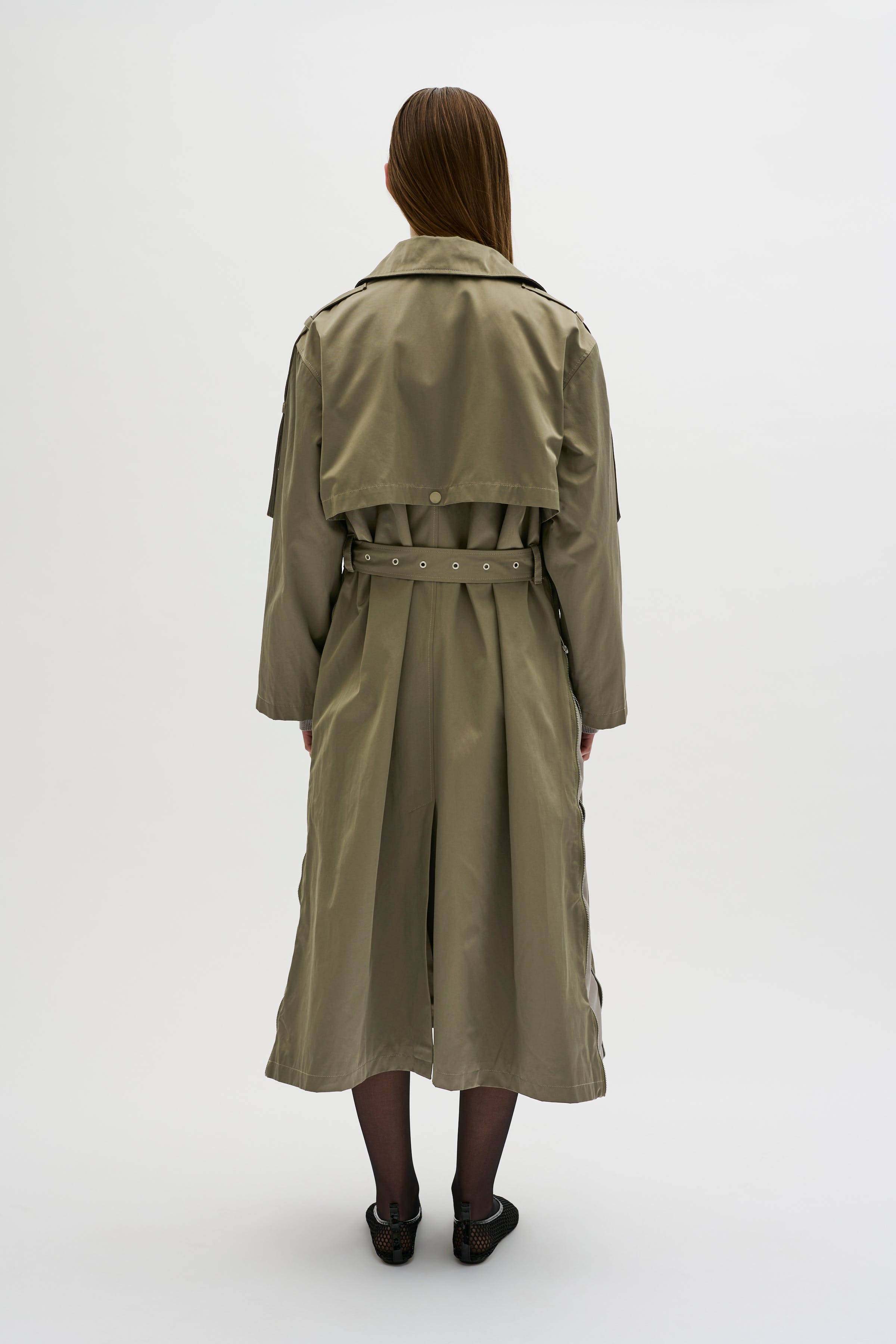 KBTitte Trenchcoat LOOKBOOK BACK 10105285-181110