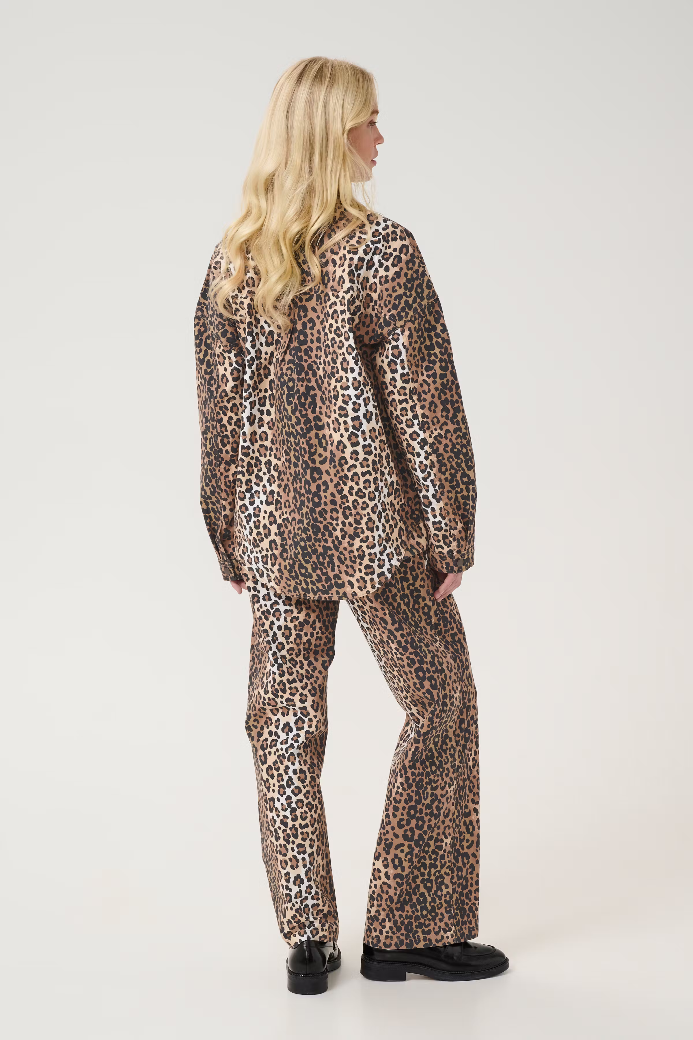 CUlfenna Leopard Hemd LOOKBOOK BACK 50111651-107355