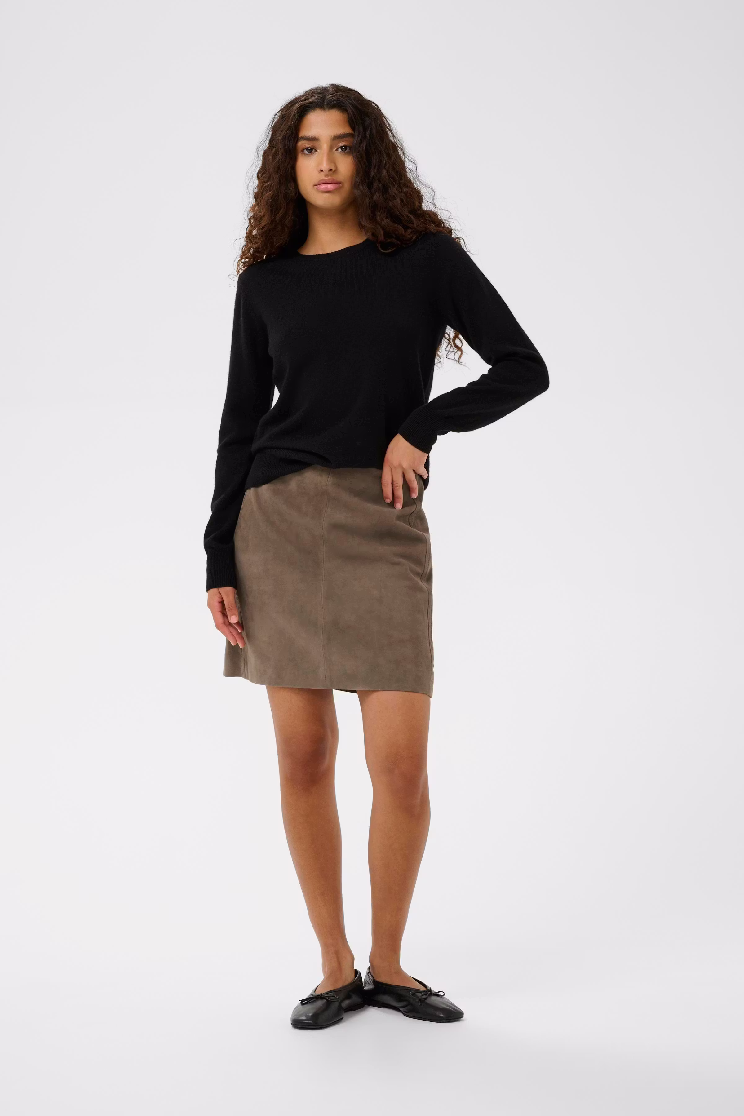 CaisaIW Skirt LOOKBOOK FRONT 30111098-181304