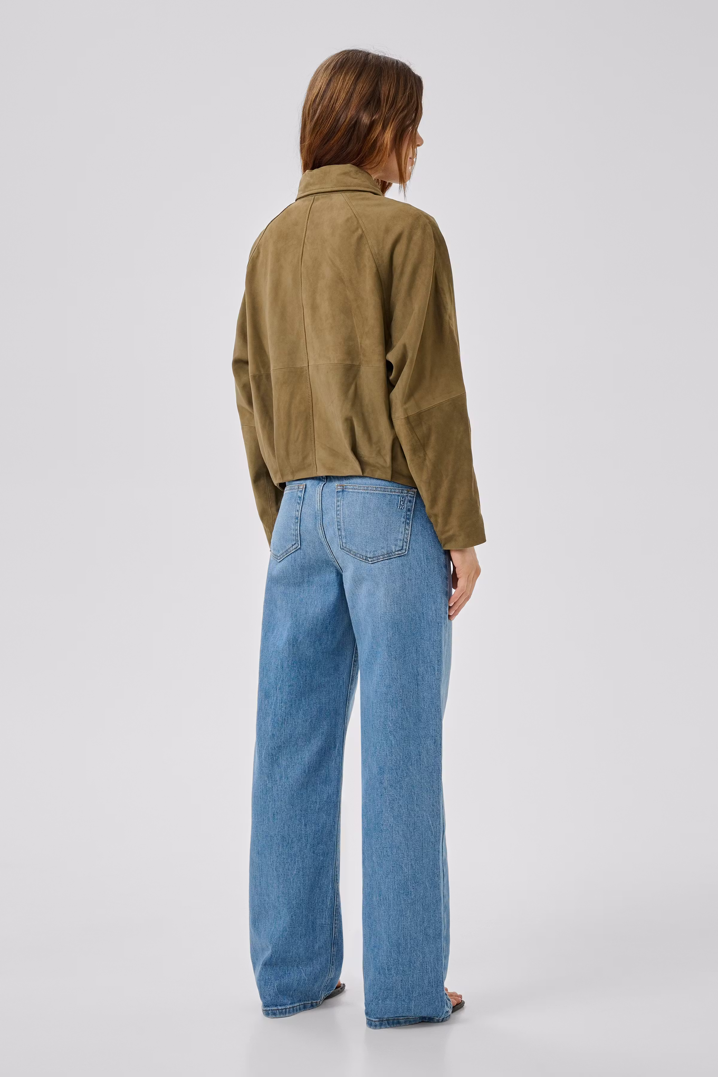 MWPetra Suede jacket LOOKBOOK BACK 10705457-180820