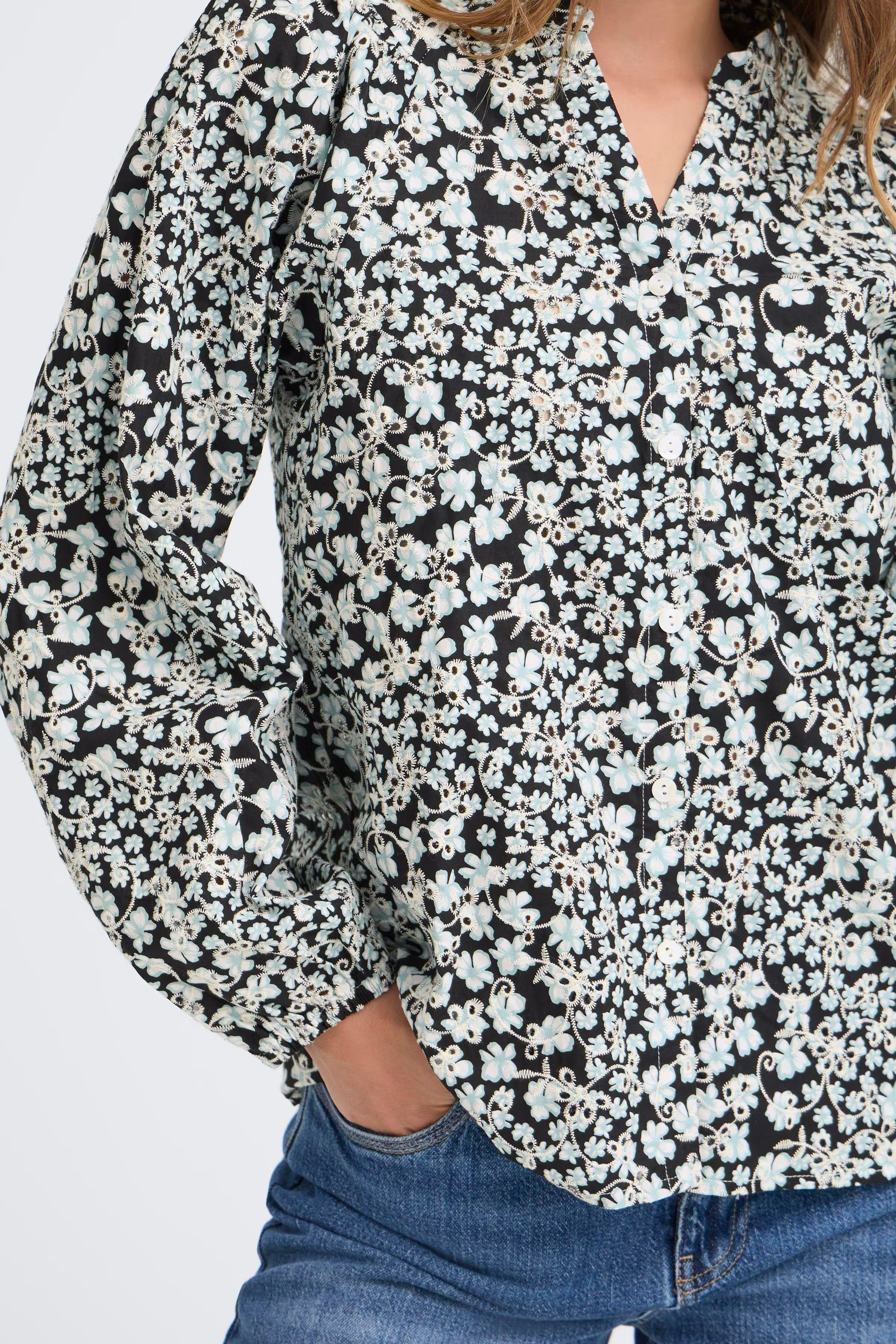 PZWILLA Skjorte LOOKBOOK DETAIL 50210036-900001396