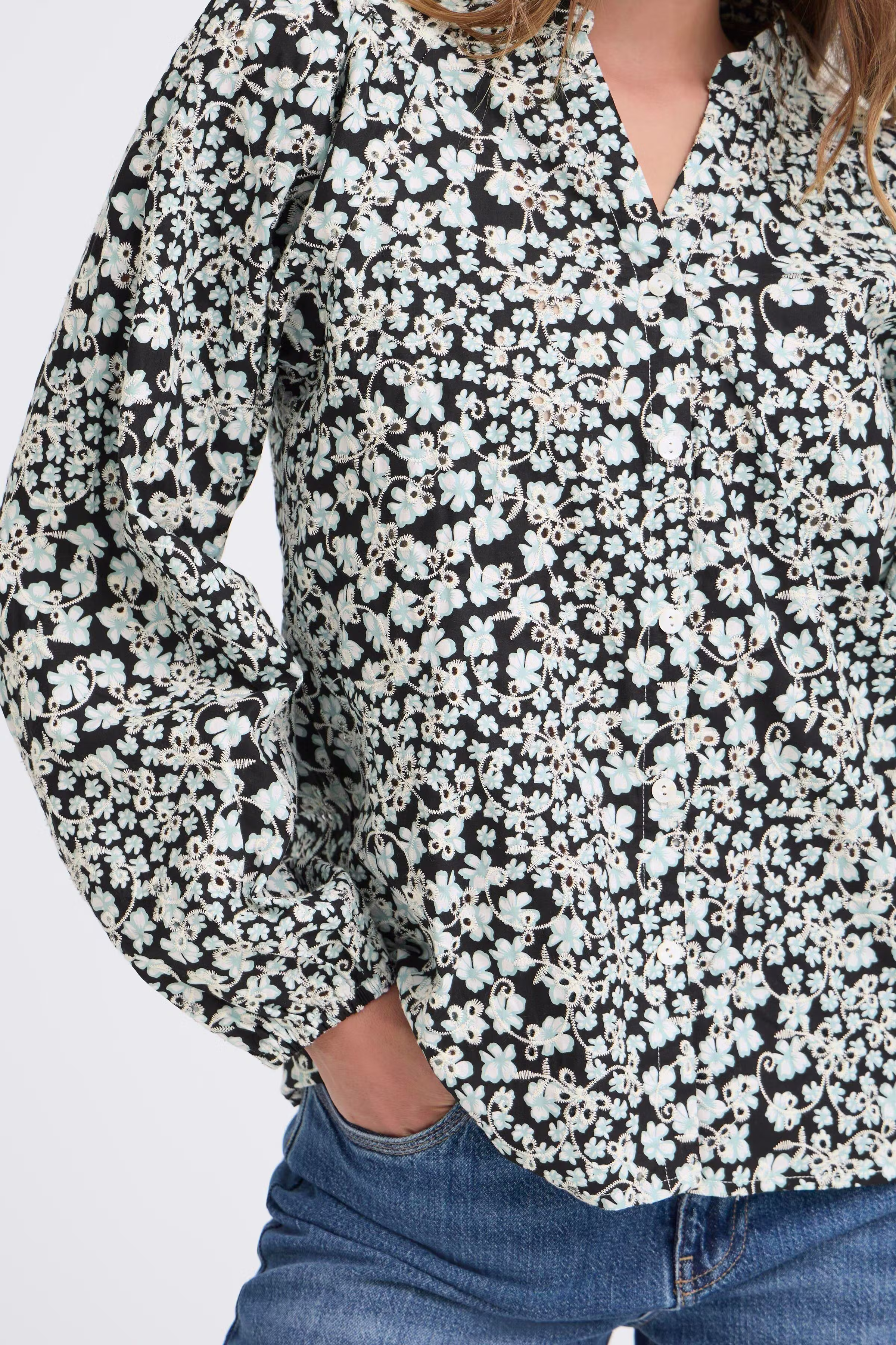 PZWILLA Skjorte LOOKBOOK DETAIL 50210036-900001396