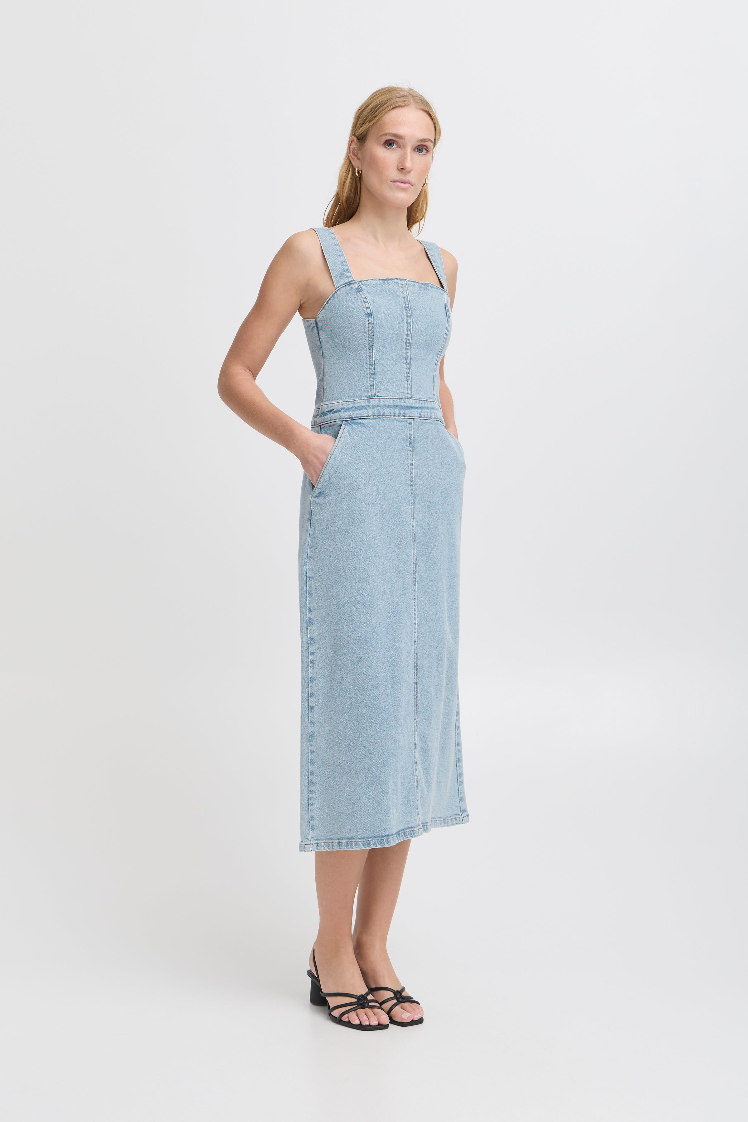 IHARMIOS Jurk LOOKBOOK FRONT 20123356-200792