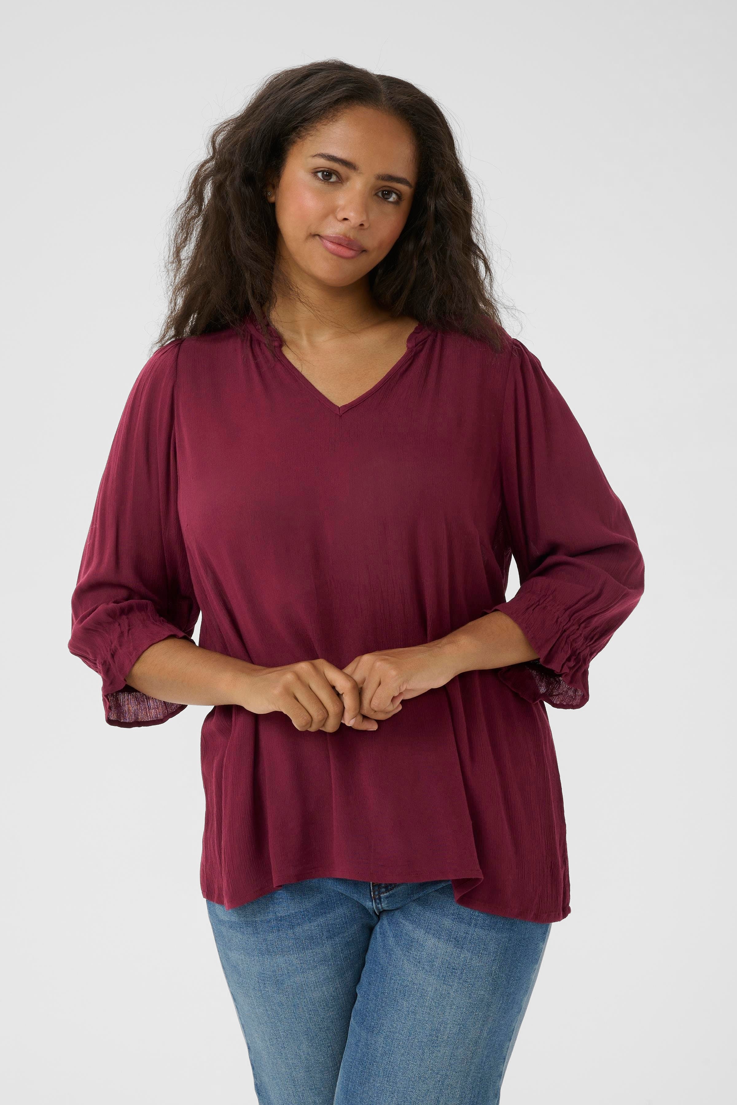 KCkiv Bluse LOOKBOOK FRONT 10583715-191528