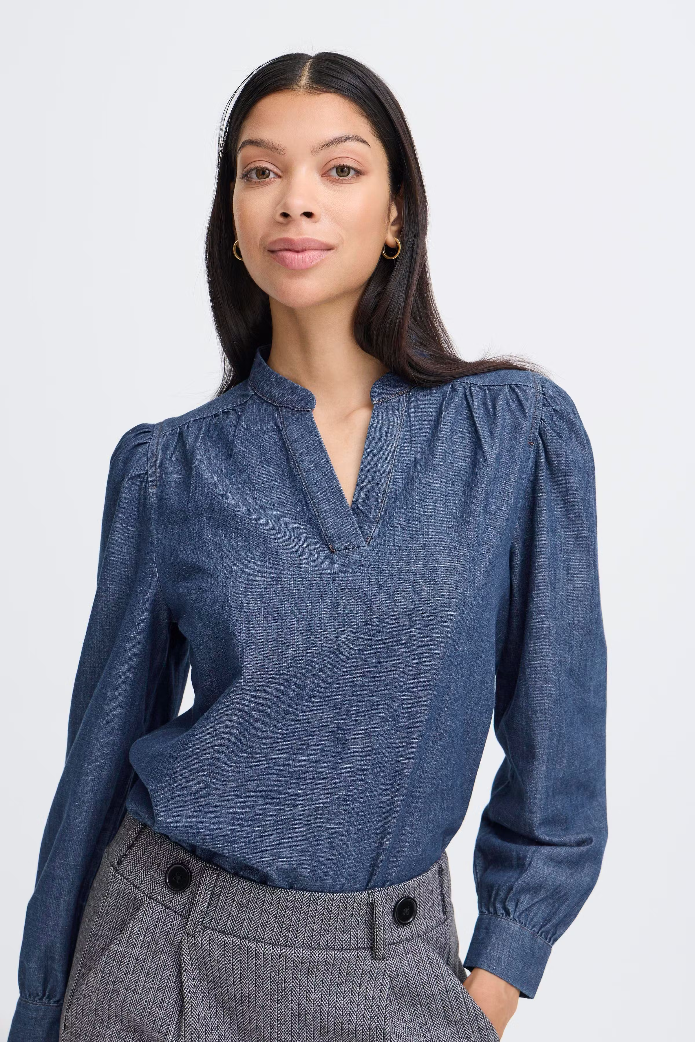 BYXKANTI Bluse LOOKBOOK DETAIL 20818920-200461