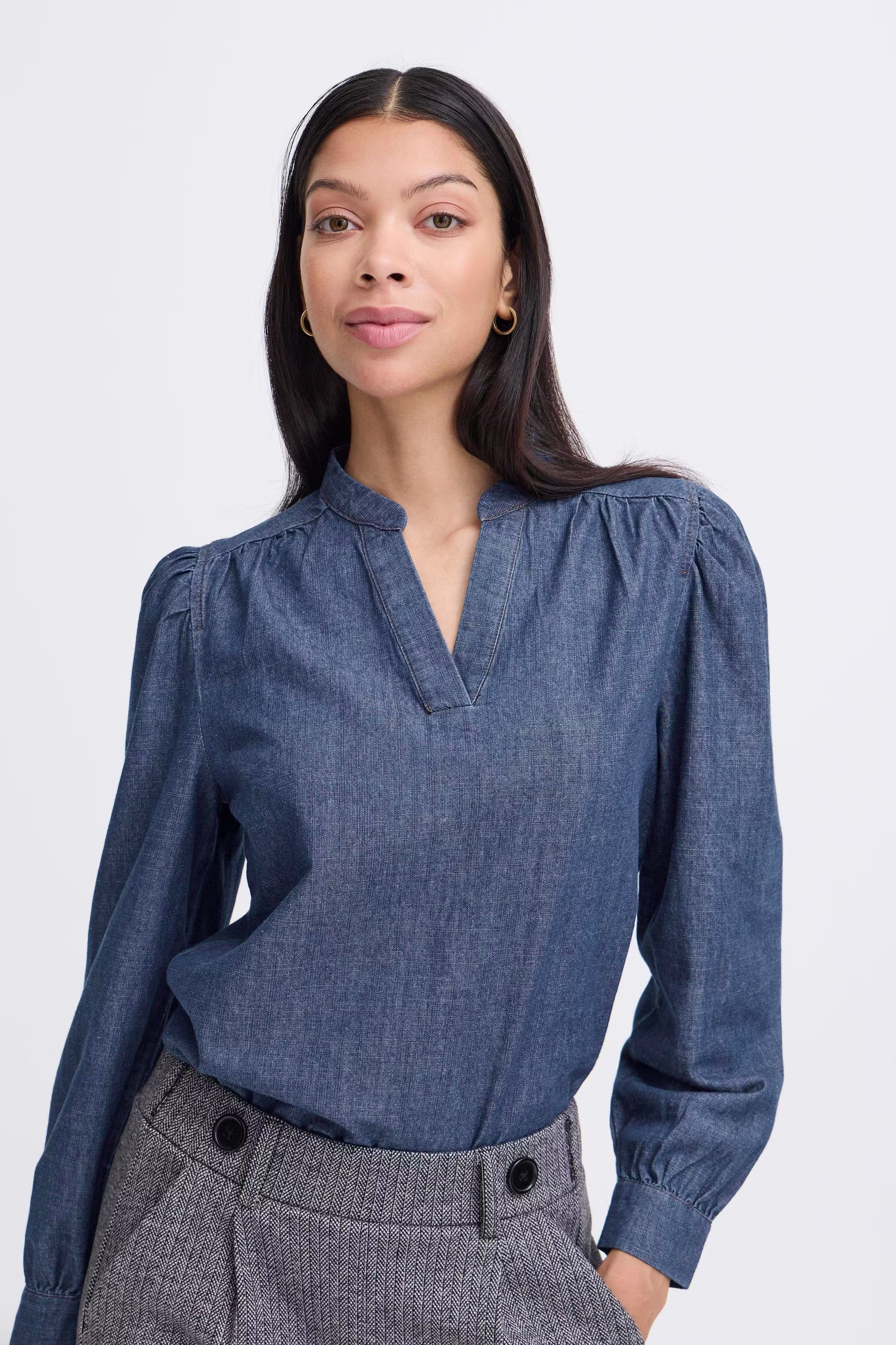 BYXKANTI Bluse LOOKBOOK DETAIL 20818920-200461