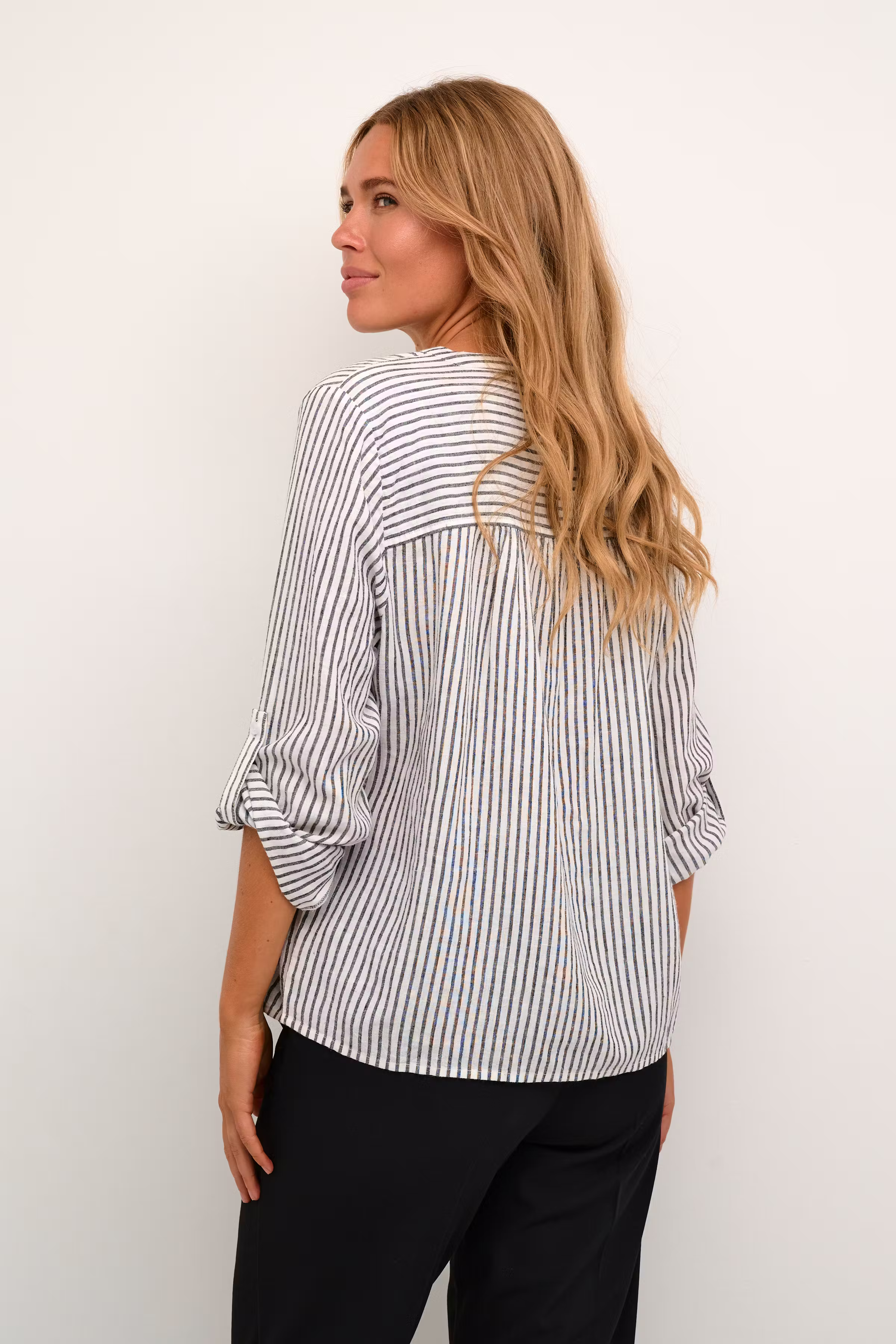 KAmilia Linne blus LOOKBOOK BACK 10508313-105465