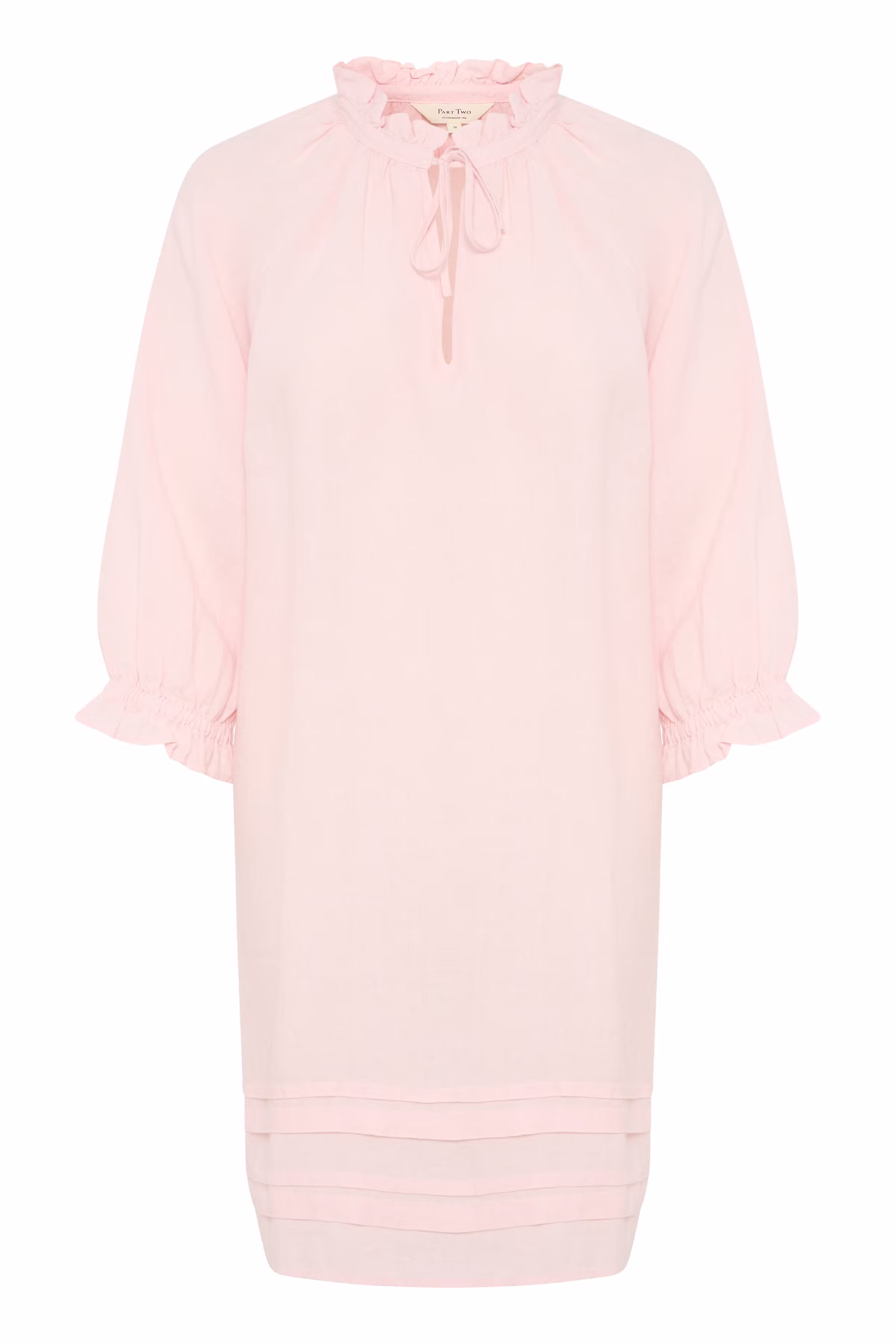 AranPW Short linen dress PACK FRONT 30308746-132004