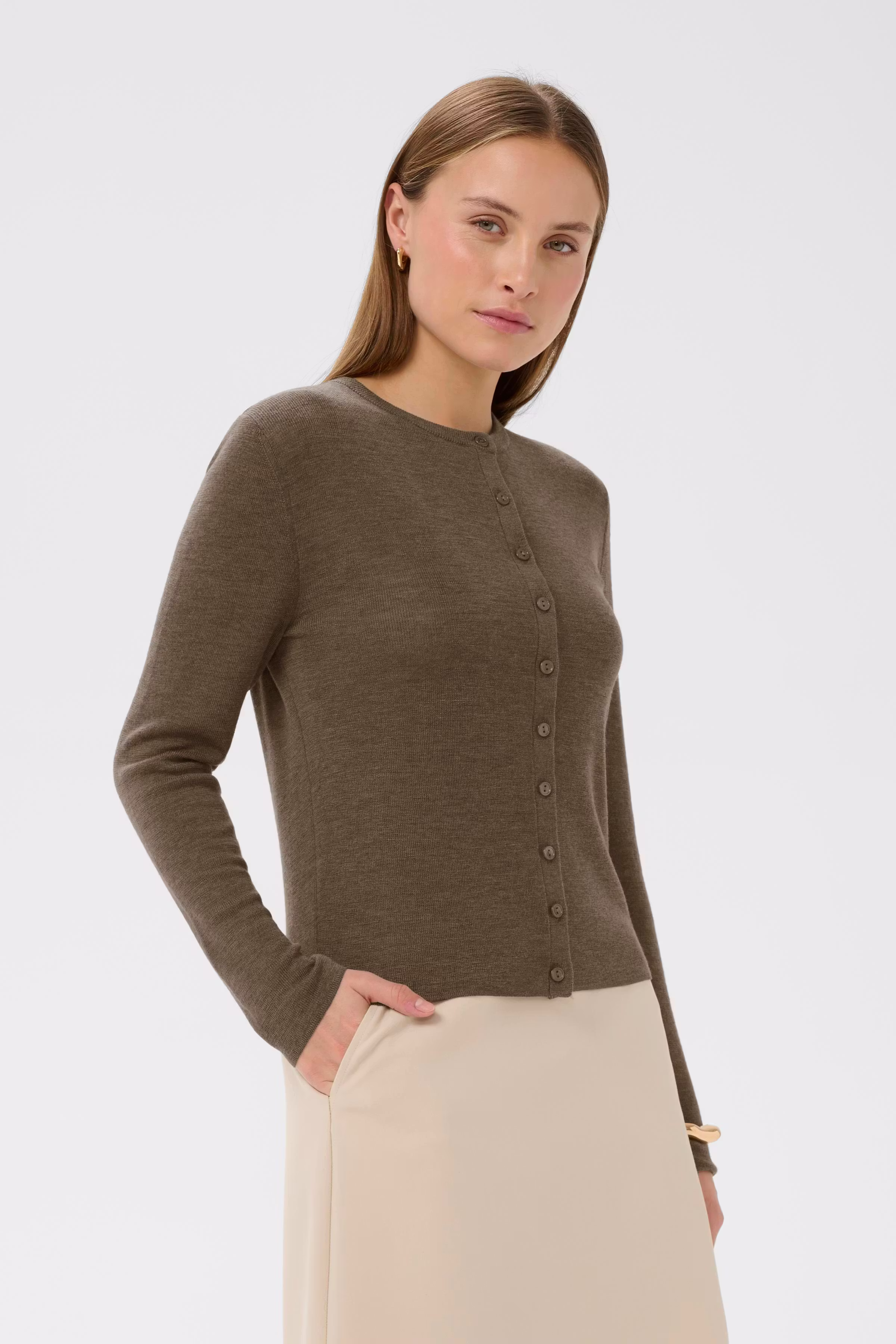 SLMolini Cardigan LOOKBOOK FRONT 30408987-1811121