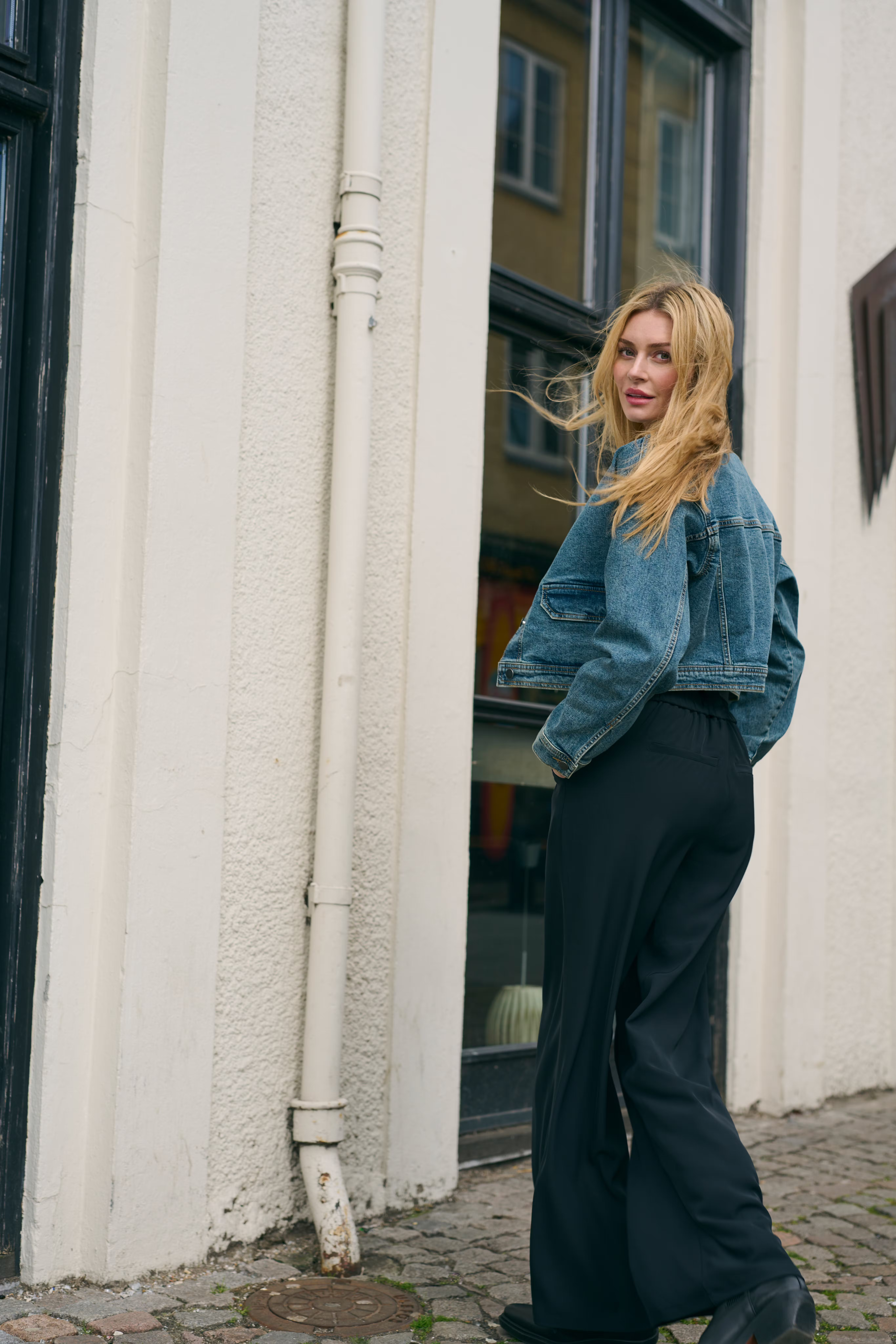 KAdana Casual Denim Jakke LOCATION NONE 10508124-100166