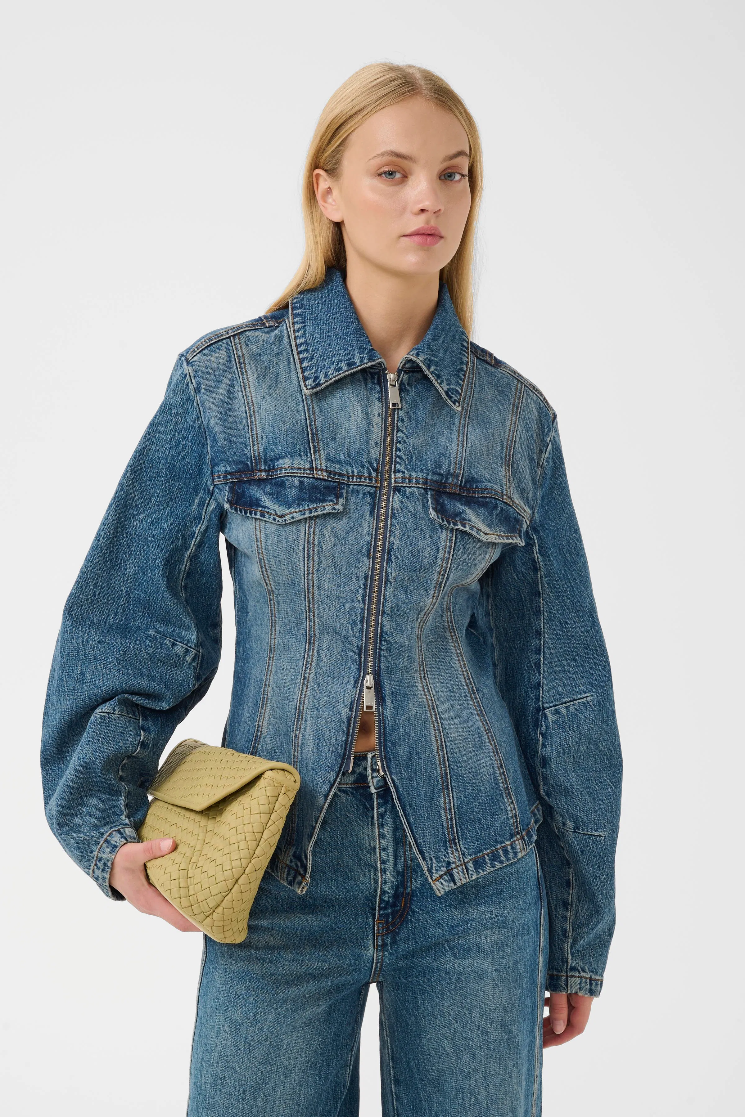 GZmelu Denim jacket LOOKBOOK FRONT 10911347-109598
