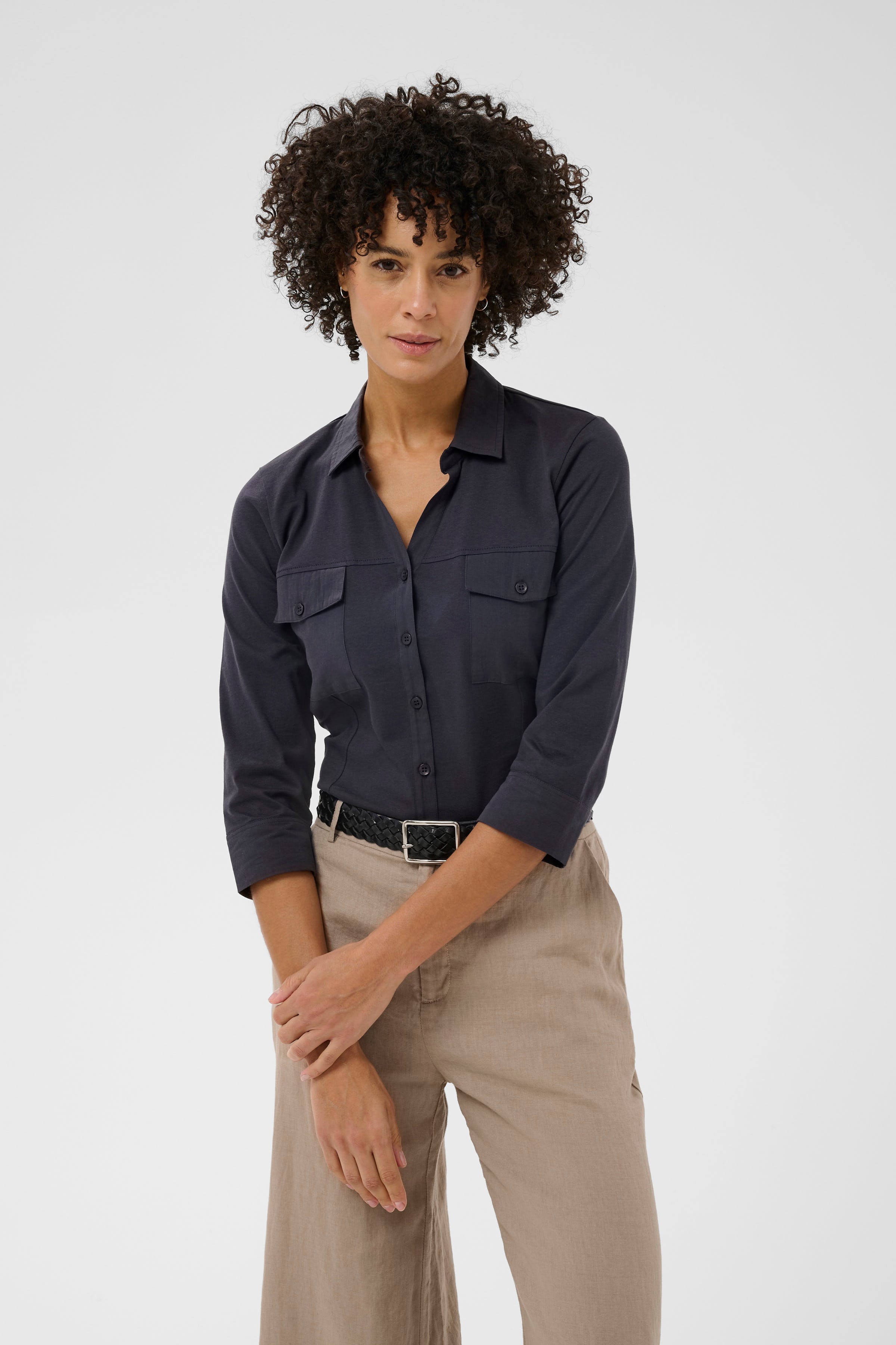 AnisePW Overhemd LOOKBOOK FRONT 30310464-194109