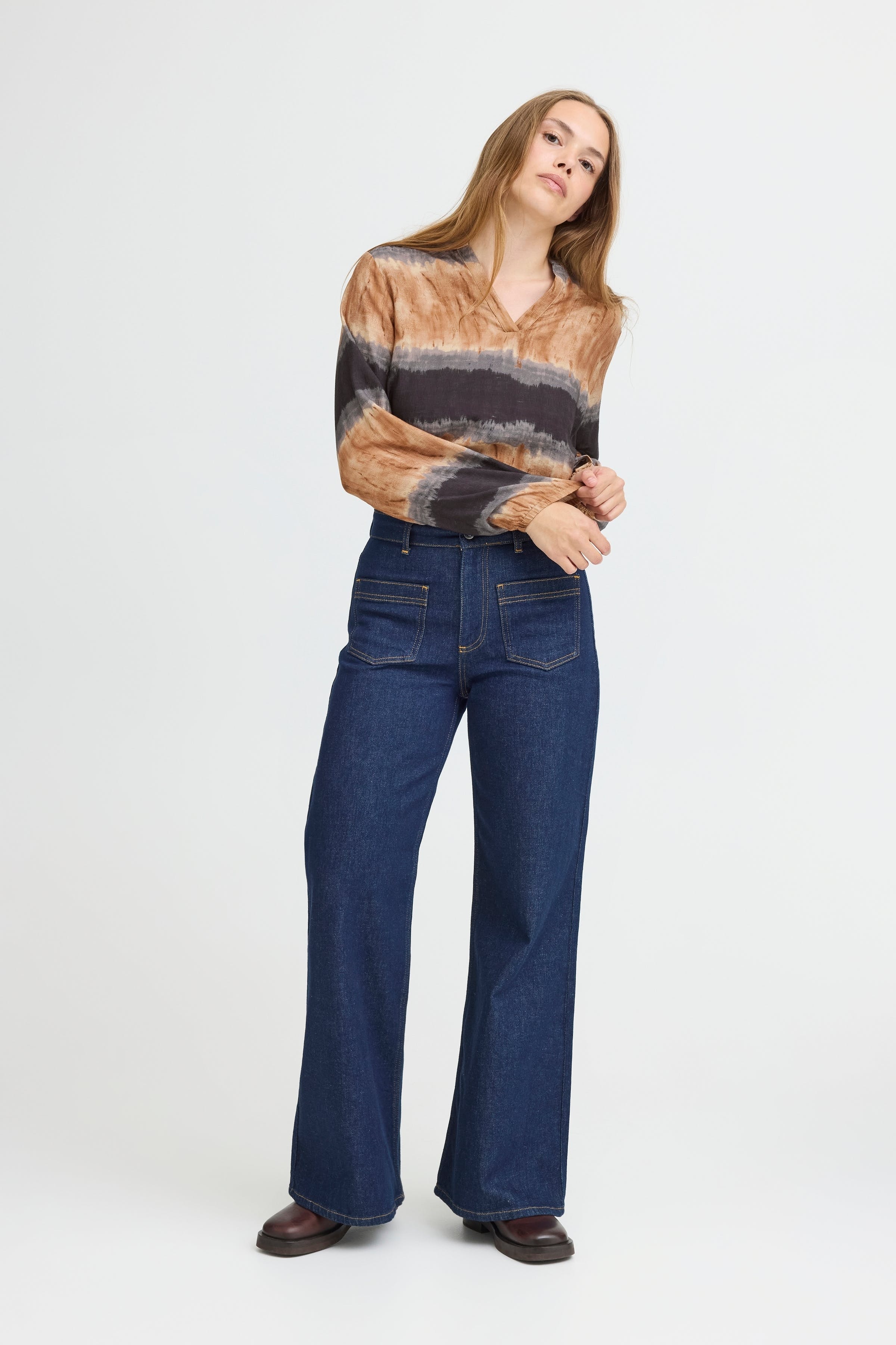 PZDANI Bluse LOOKBOOK FRONT 50209121-204783