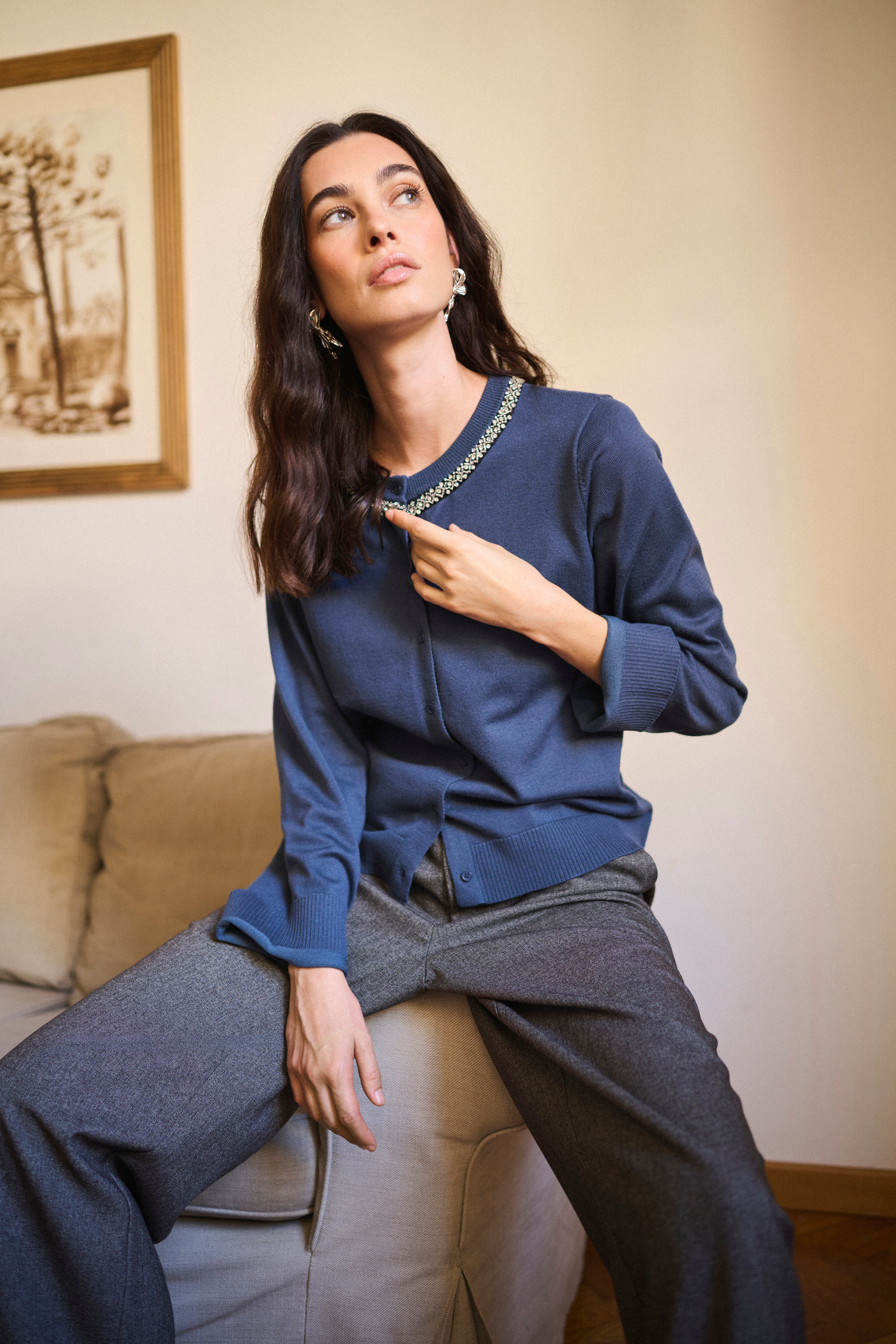 CUANIKI Cardigan LOCATION NONE 50114161-194008