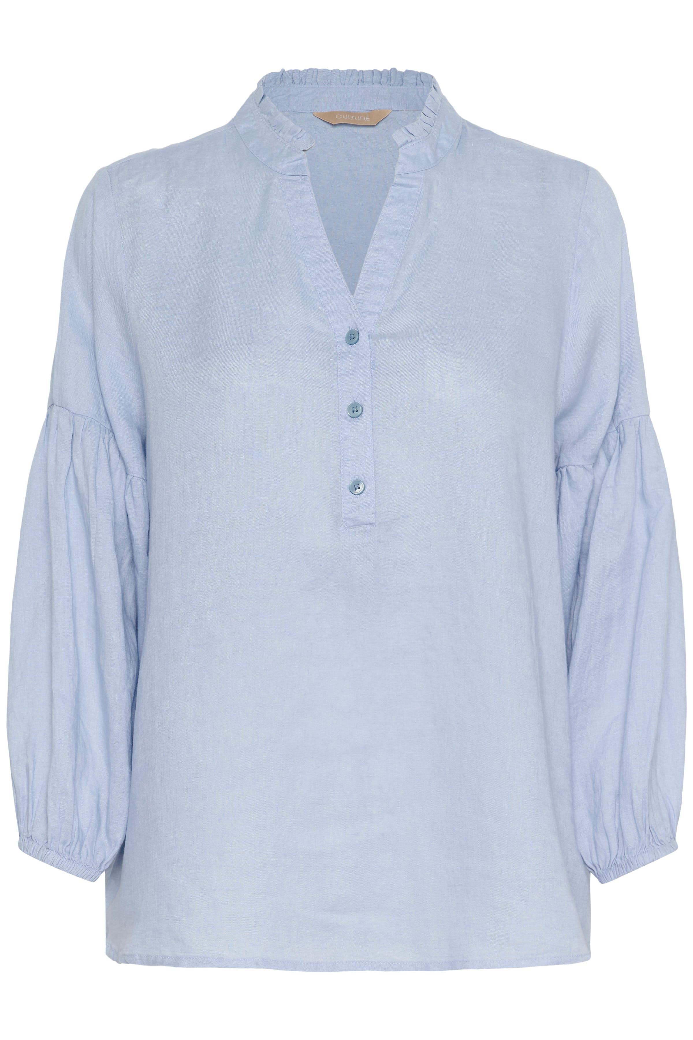 CUnyssa Blouse 100% Linen PACK FRONT 50111695-500013