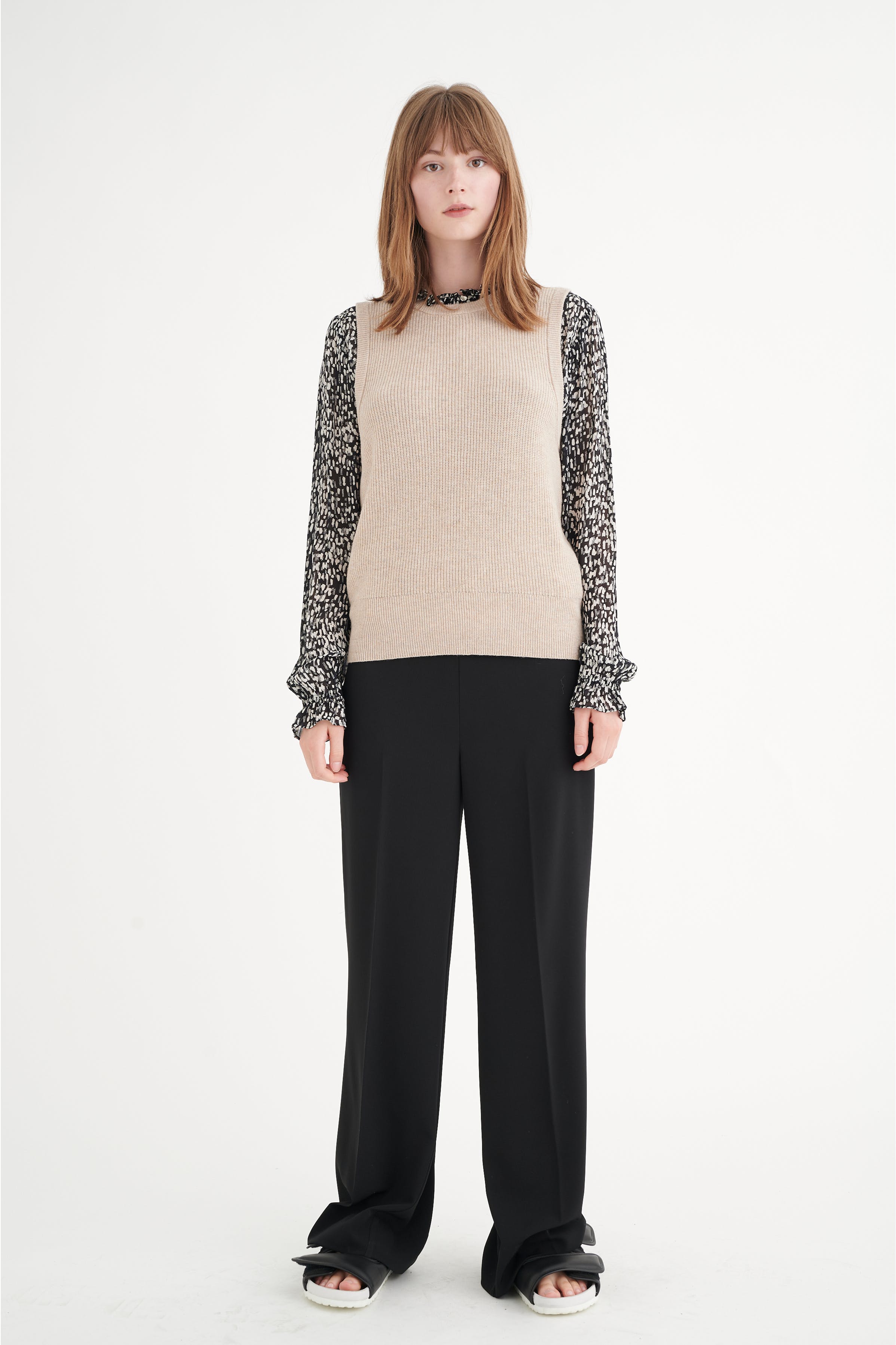 ZhenIW Bukser LOOKBOOK FRONT 30105375-10050