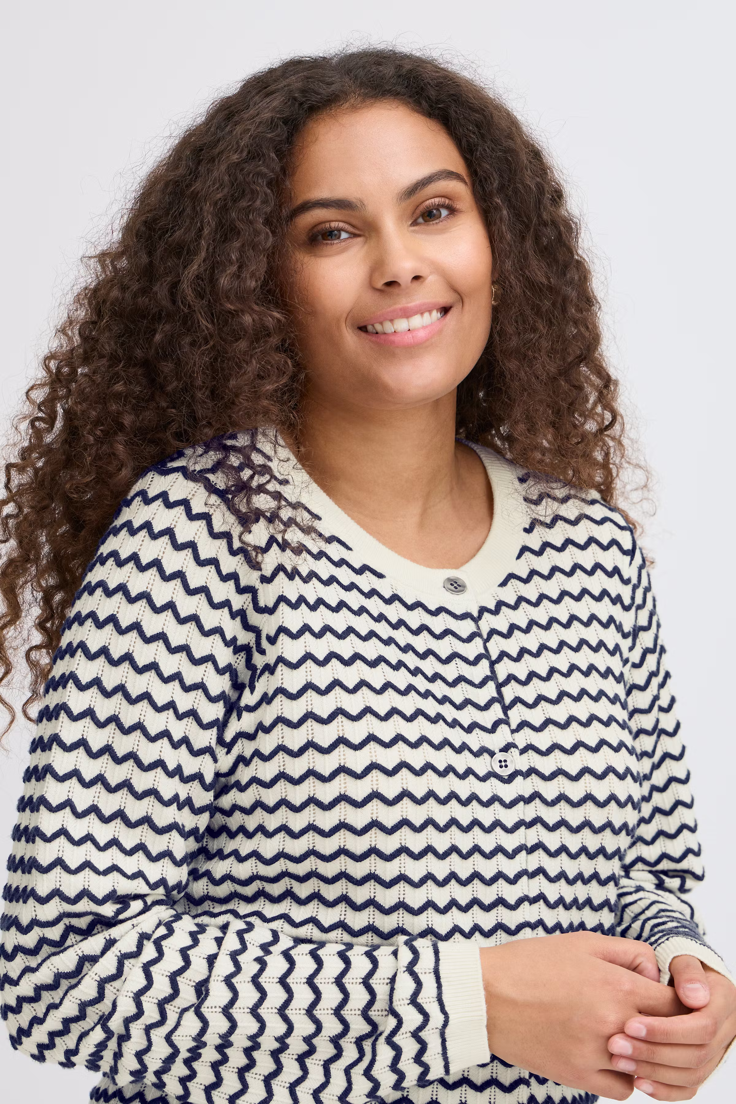 FRLUMA Strikket cardigan LOOKBOOK DETAIL 20615583-200119