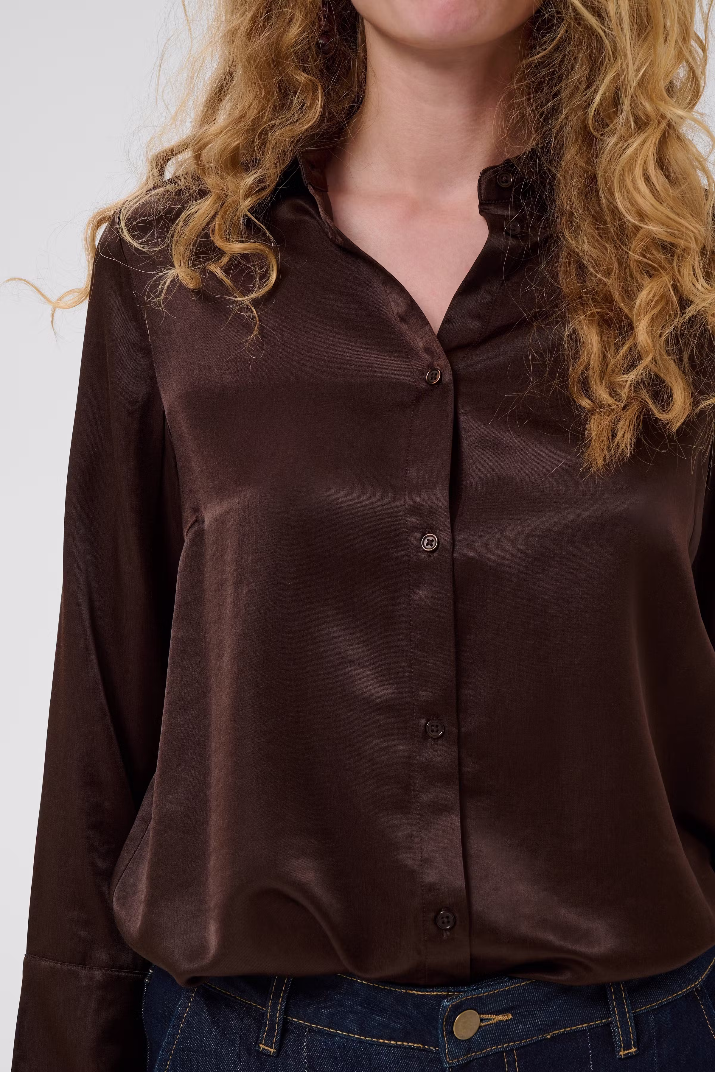 CUmollie Satin shirt LOOKBOOK DETAIL 50112293-190915